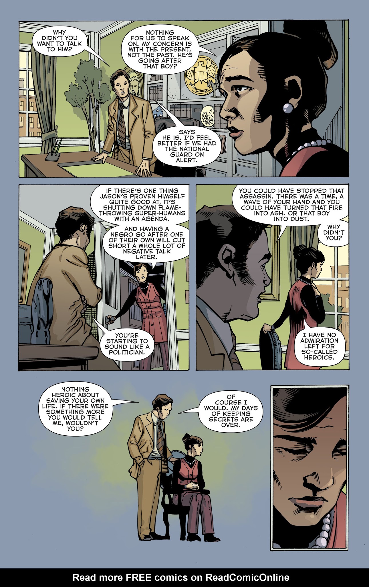 Read online The American Way: Those Above and Those Below comic -  Issue #4 - 11