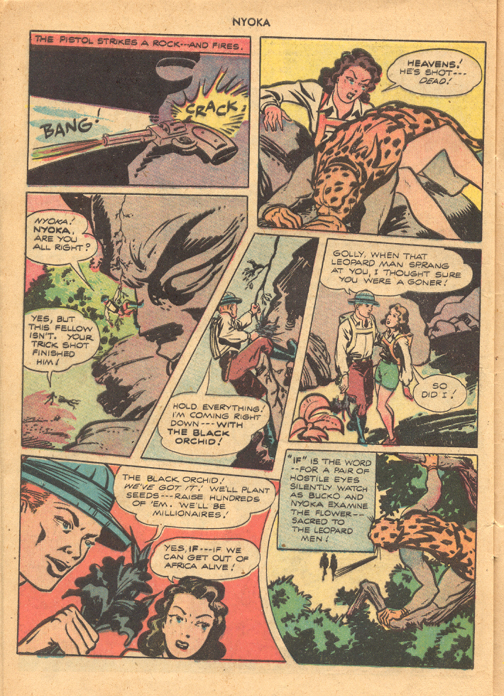 Read online Nyoka the Jungle Girl (1945) comic -  Issue #13 - 28