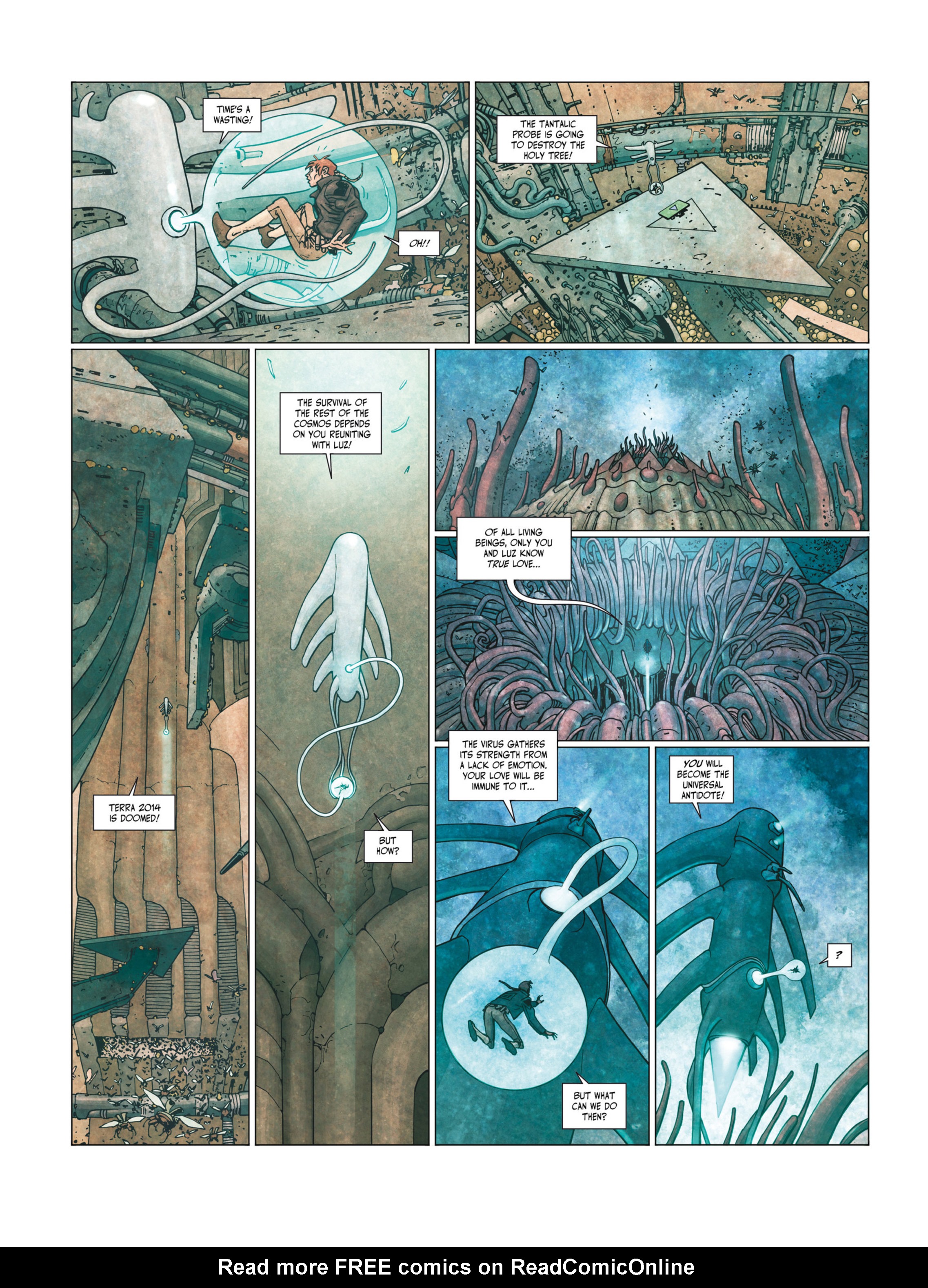 Read online Final Incal comic -  Issue #1 - 50