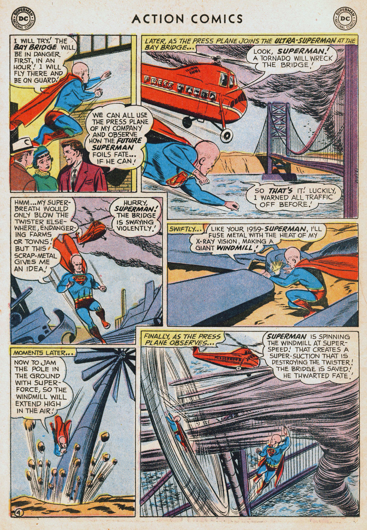 Read online Action Comics (1938) comic -  Issue #256 - 6