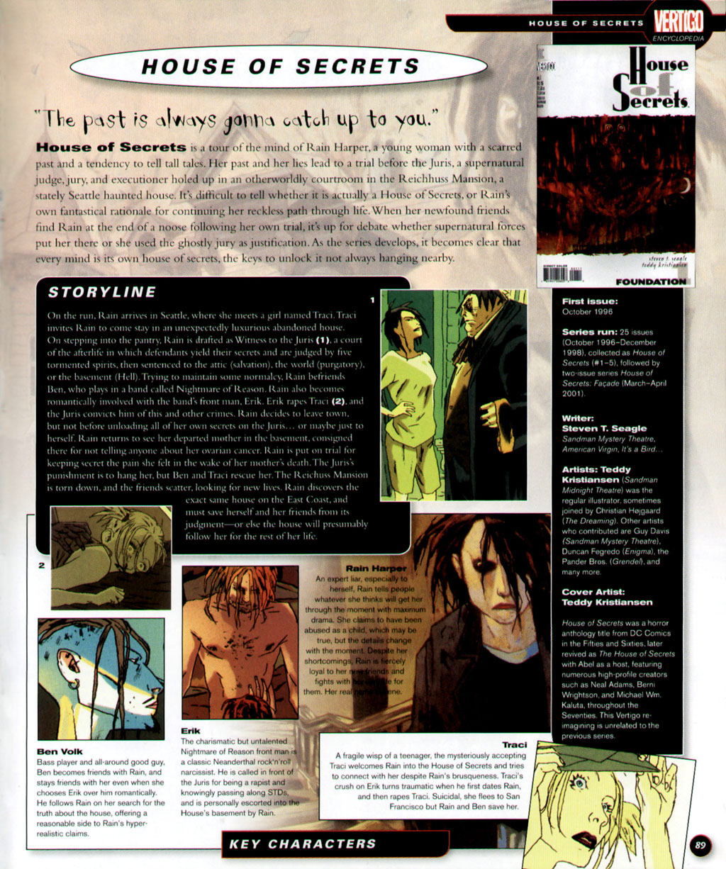 Read online The Vertigo Encyclopedia comic -  Issue # TPB (Part 1) - 88