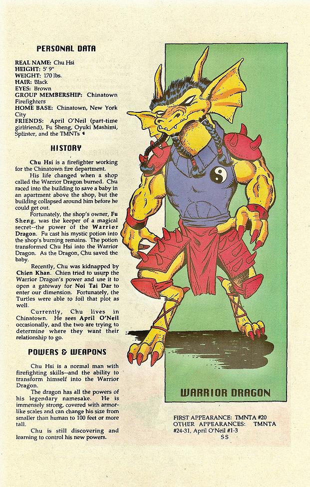 Read online Teenage Mutant Ninja Turtles Mutant Universe Sourcebook comic -  Issue #2 - 38