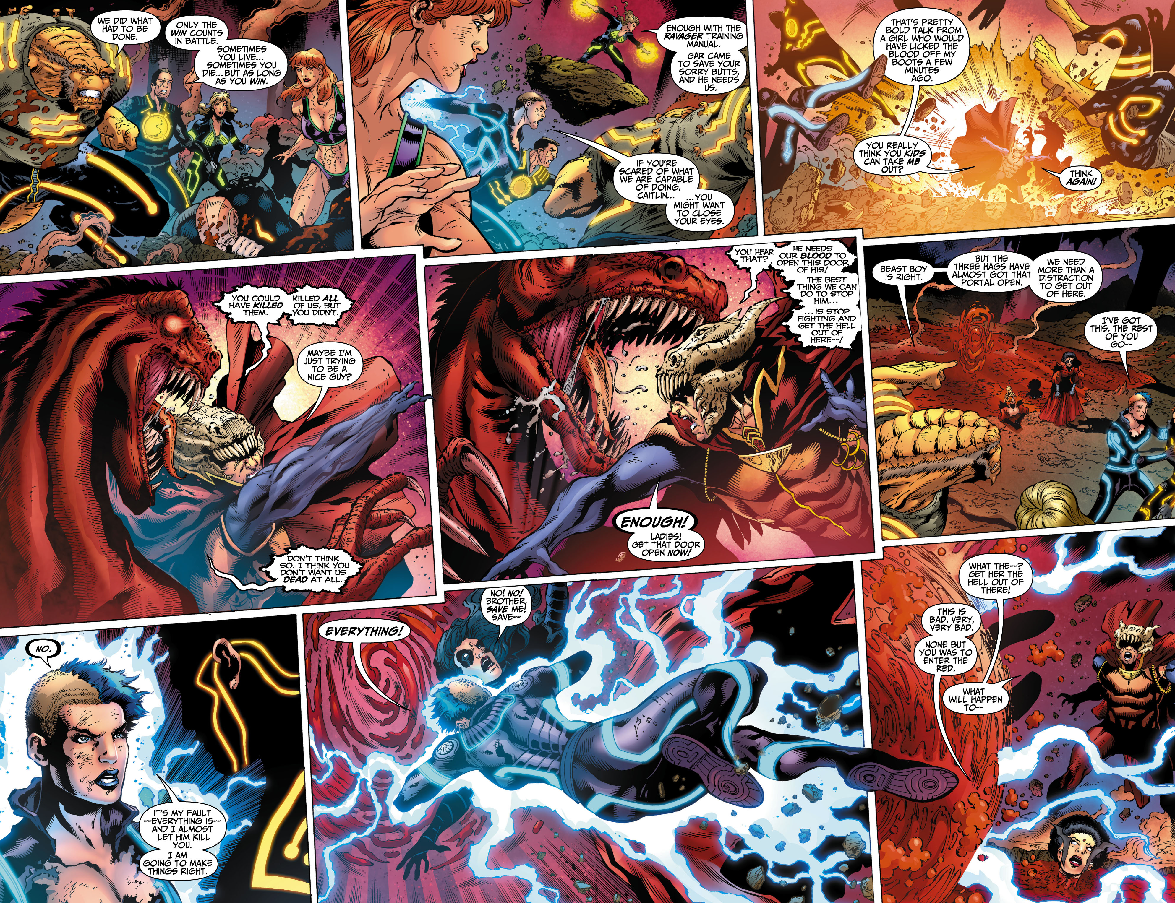 Read online The Ravagers comic -  Issue #4 - 11