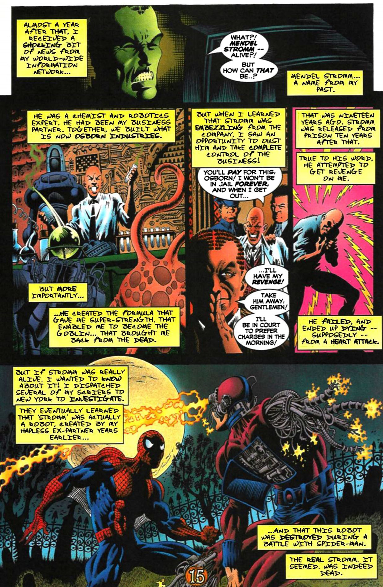 Read online Spider-Man: The Osborn Journal comic -  Issue # Full - 17