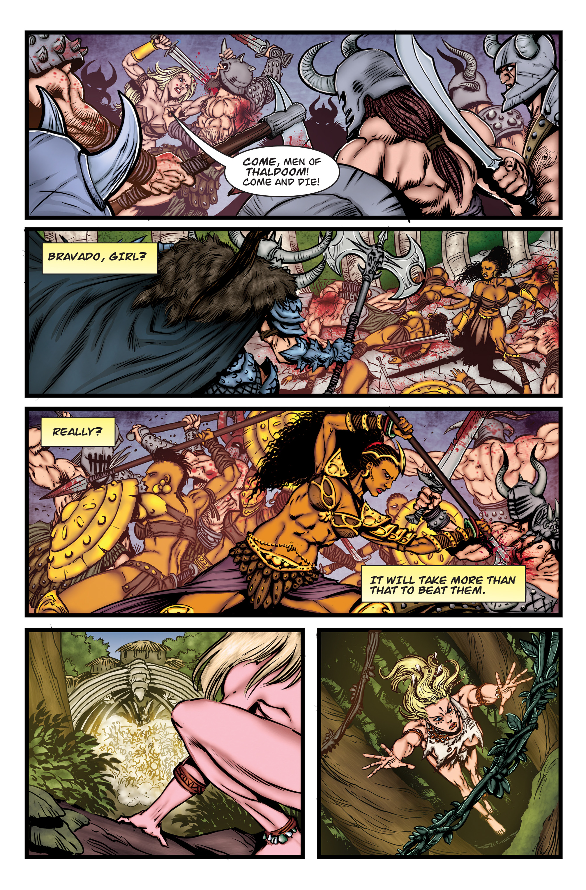 Read online Arhian: Head Huntress comic -  Issue #5 - 24