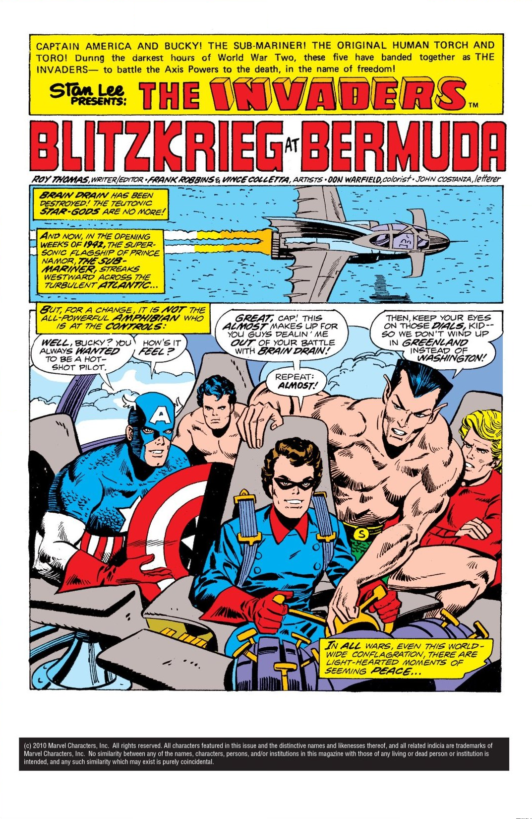 Read online The Invaders Classic comic -  Issue # TPB 1 (Part 1) - 74