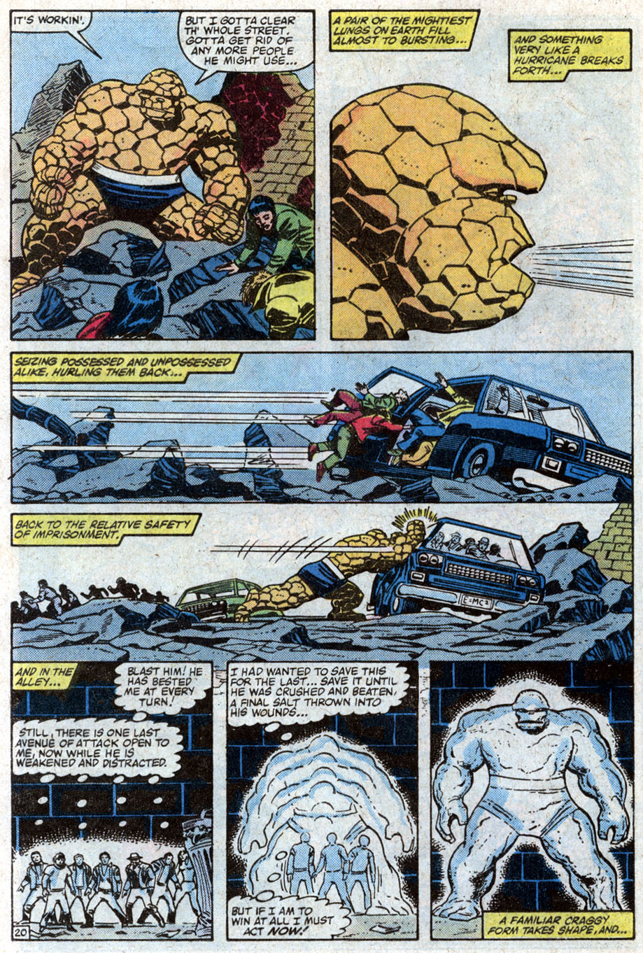 Read online The Thing comic -  Issue #5 - 21