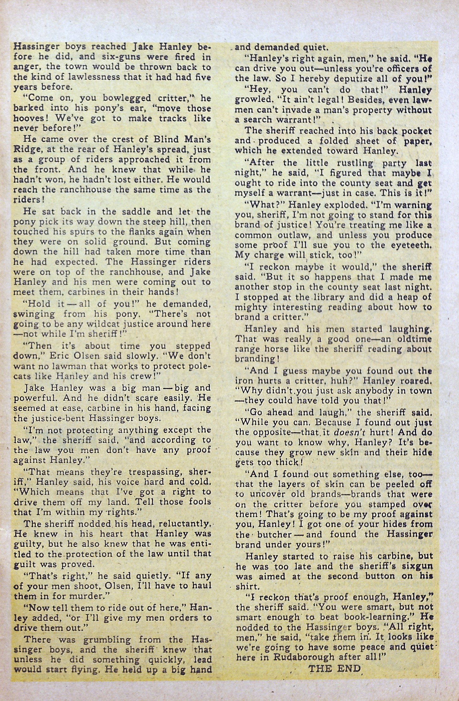 Read online Billy the Kid Adventure Magazine comic -  Issue #25 - 33