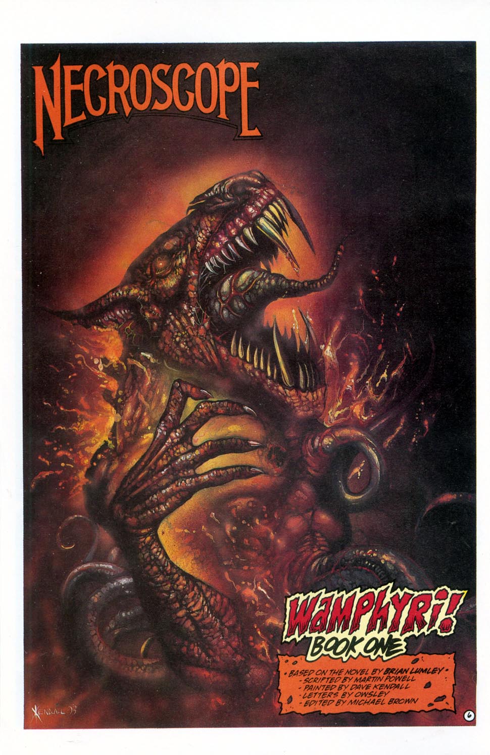 Read online Necroscope Book II: Wamphyri comic -  Issue #1 - 9