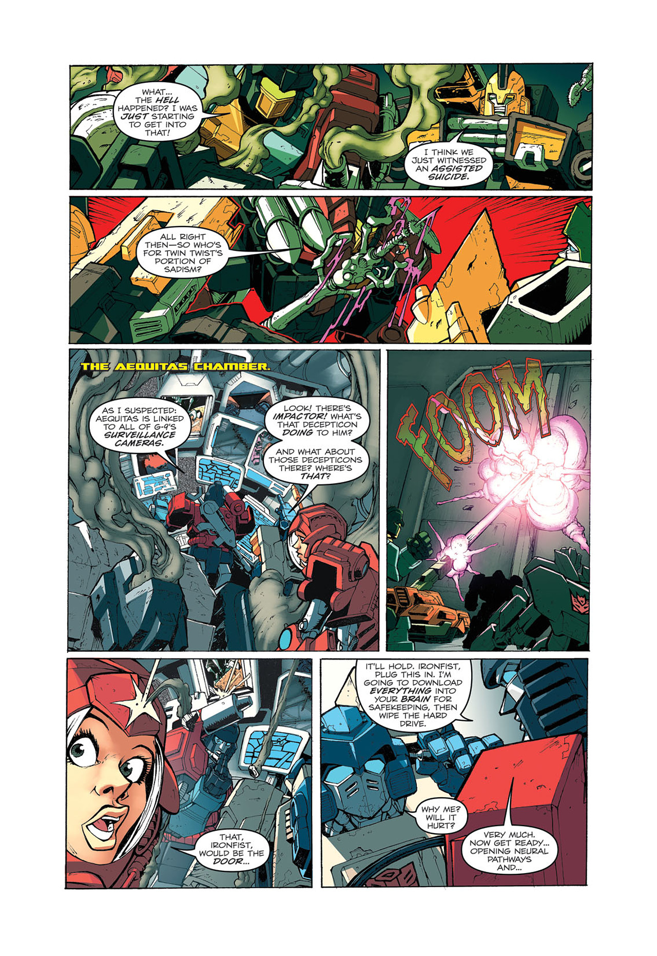 Read online Transformers: Last Stand of The Wreckers comic -  Issue #4 - 20