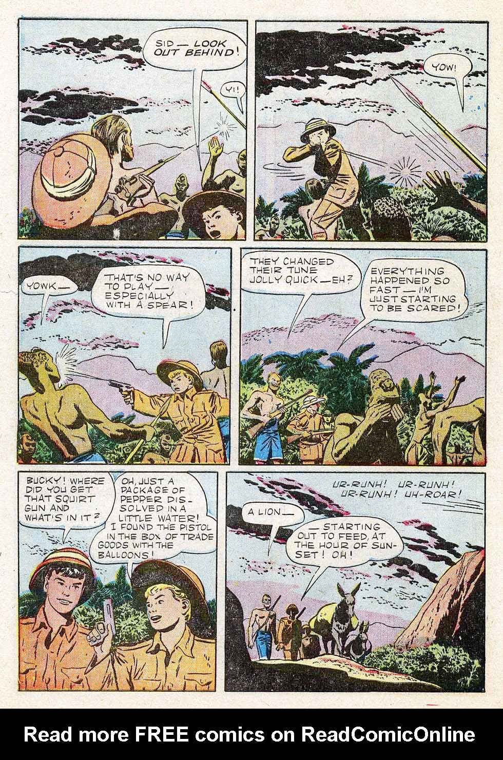 Read online Tarzan (1948) comic -  Issue #21 - 48