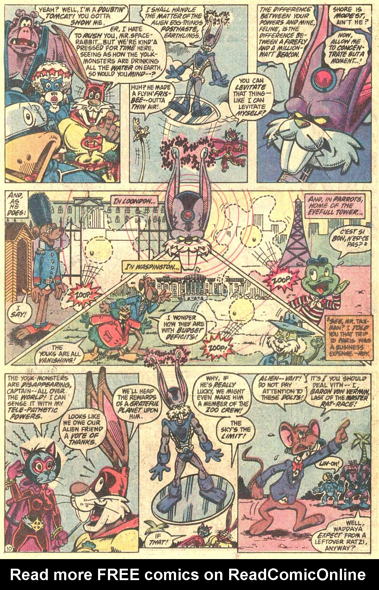 Read online Captain Carrot and His Amazing Zoo Crew! comic -  Issue #6 - 11