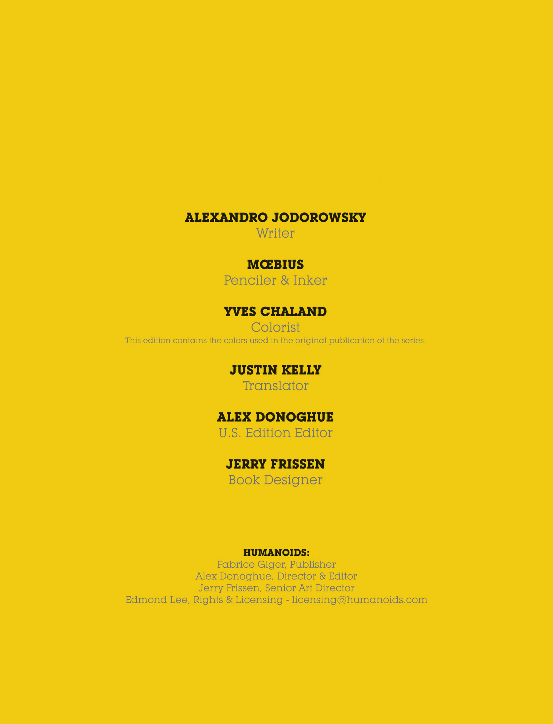 Read online The Incal comic -  Issue # TPB 1 - 2