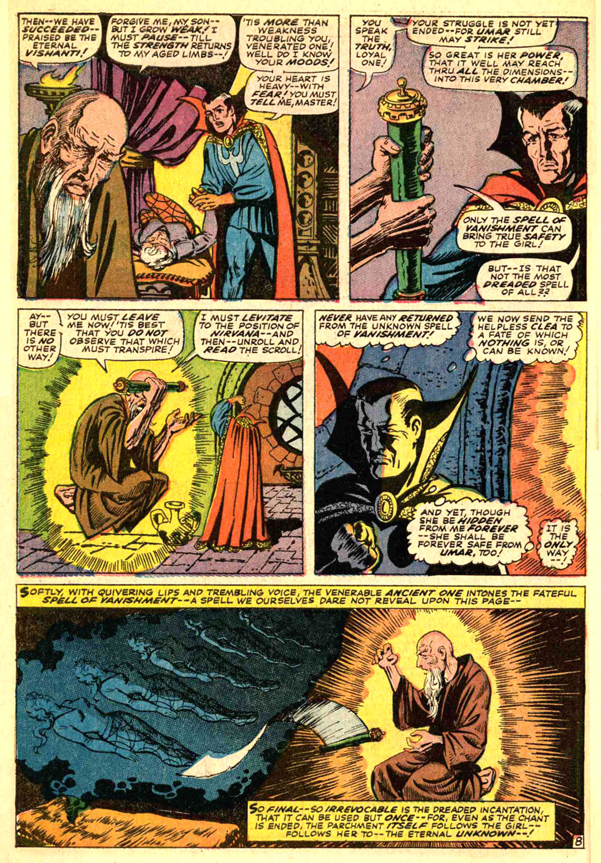 Read online Marvel Masterworks: Doctor Strange comic -  Issue # TPB 2 - 142