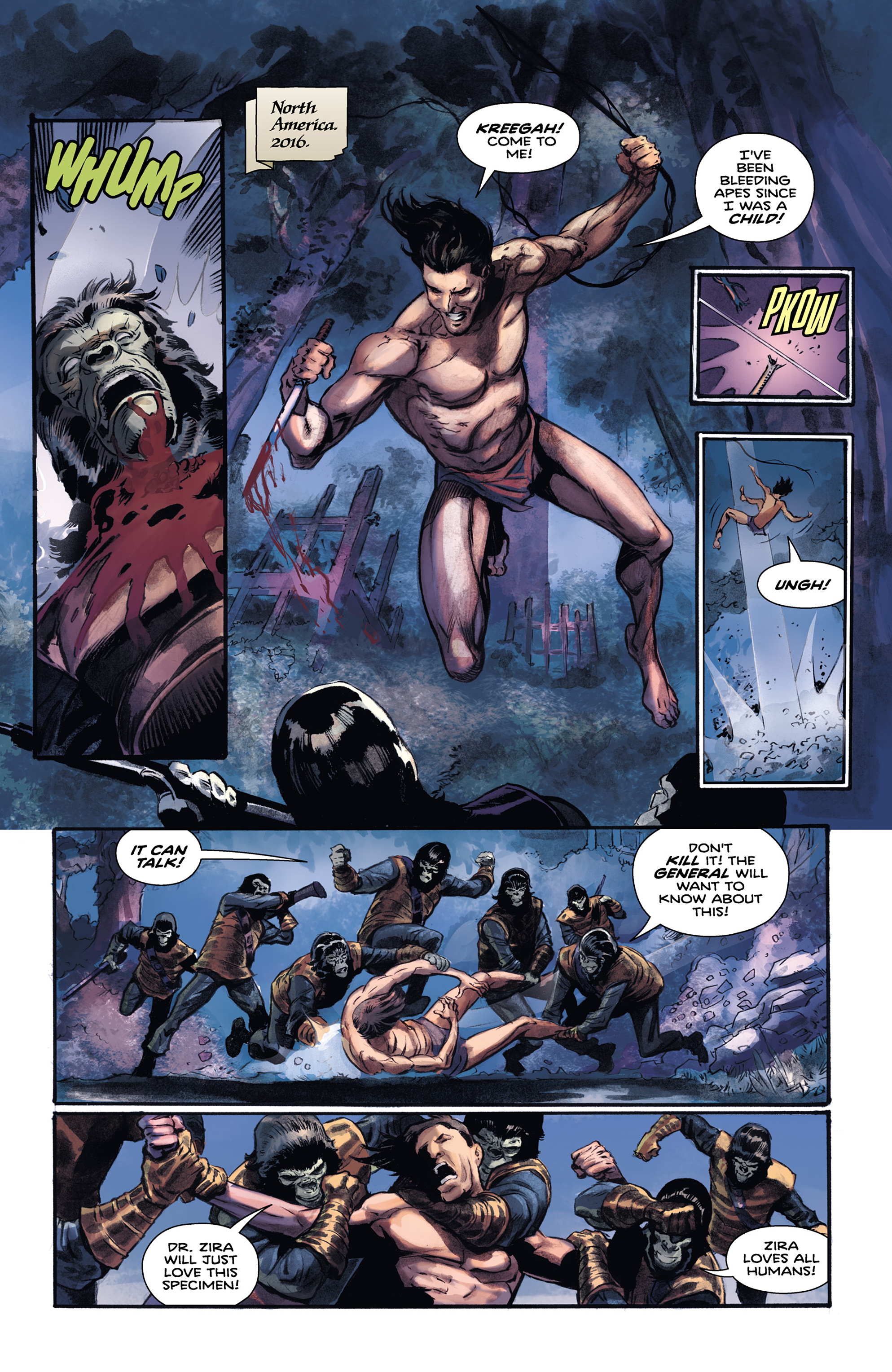 Read online Tarzan On the Planet of the Apes comic -  Issue #1 - 23