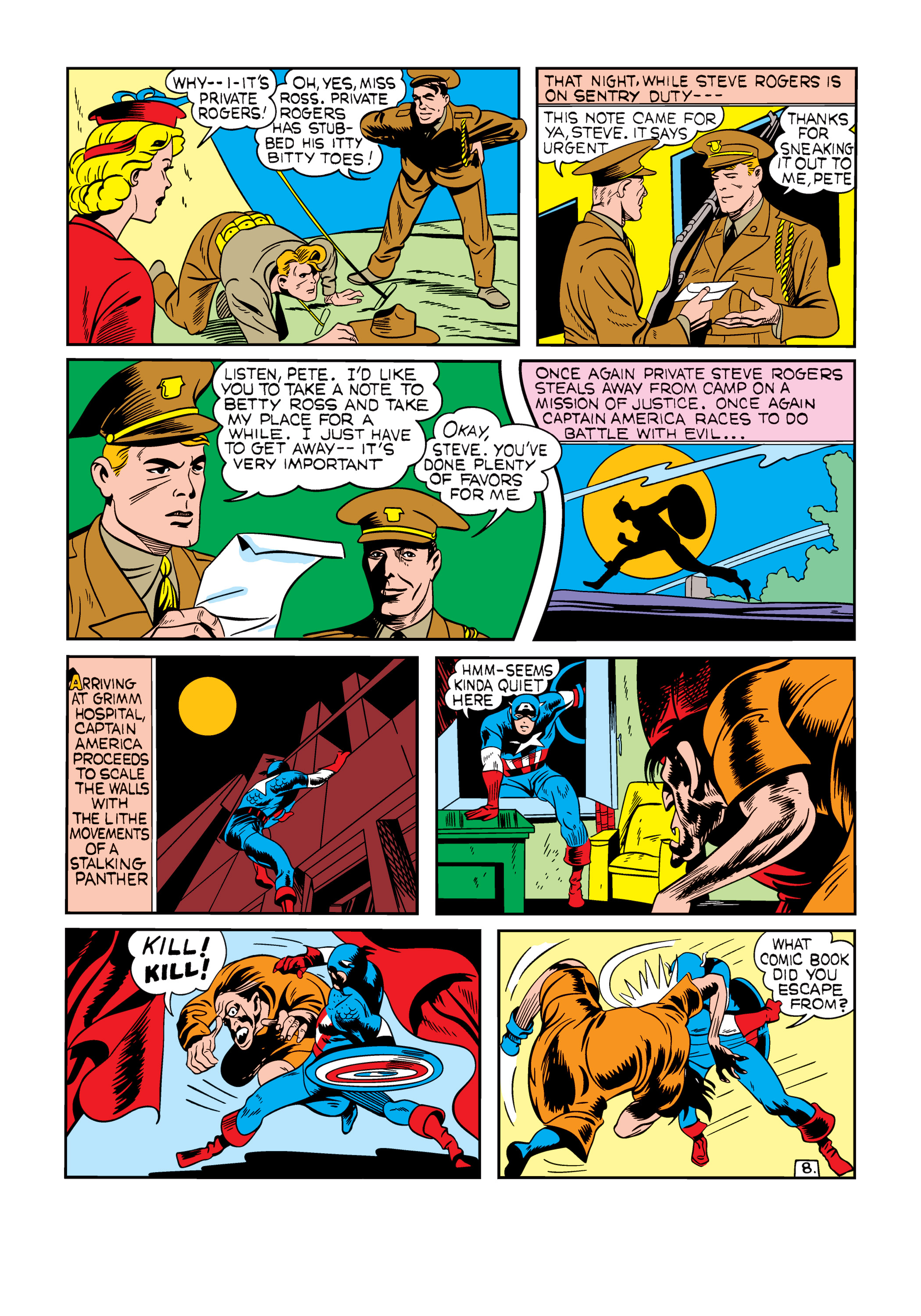 Read online Marvel Masterworks: Golden Age Captain America comic -  Issue # TPB 1 (Part 3) - 52