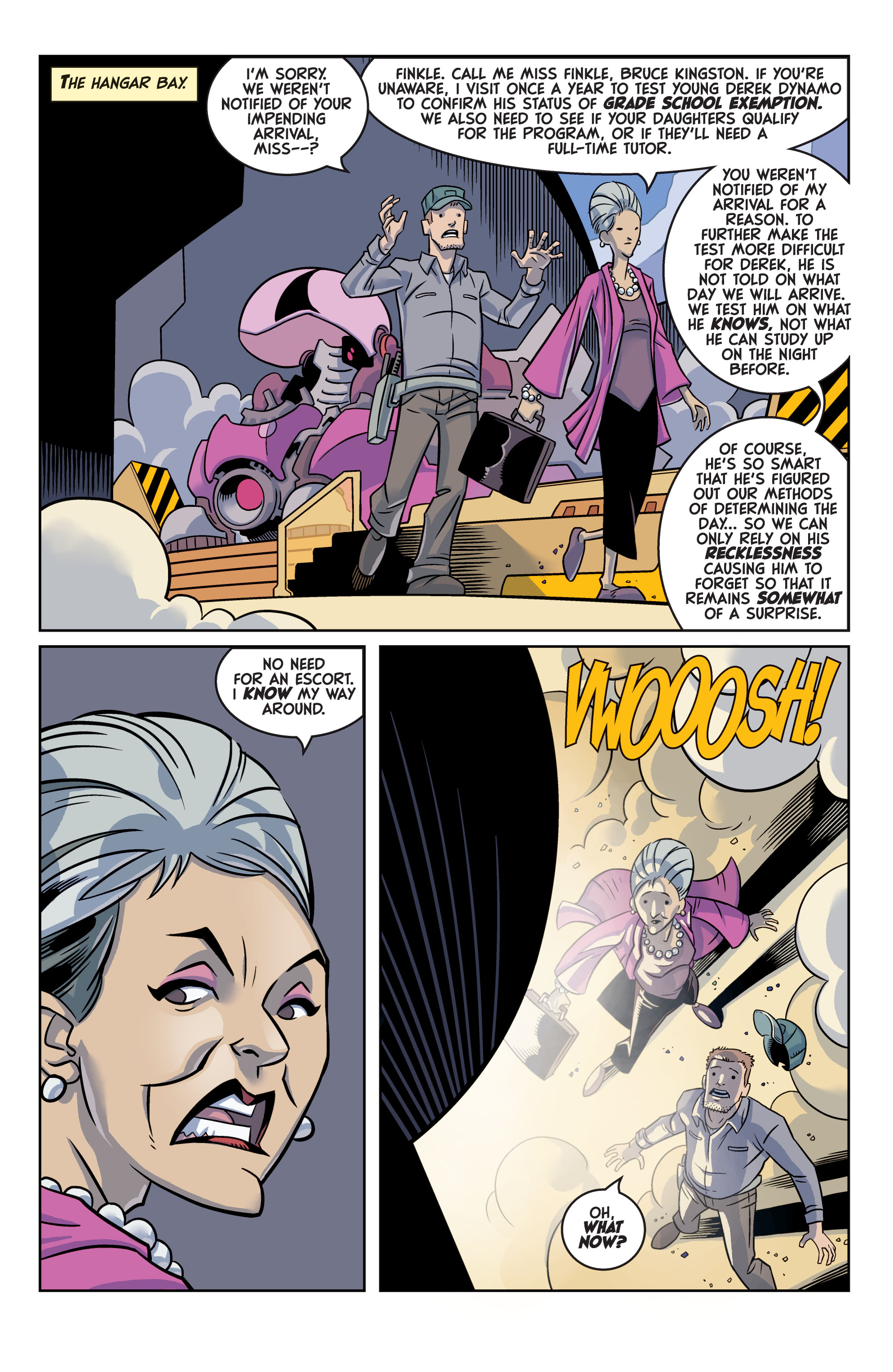 Read online Super Dinosaur (2011) comic -  Issue #8 - 8