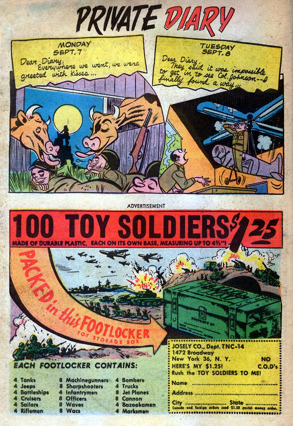 Read online Star Spangled War Stories (1952) comic -  Issue #66 - 34