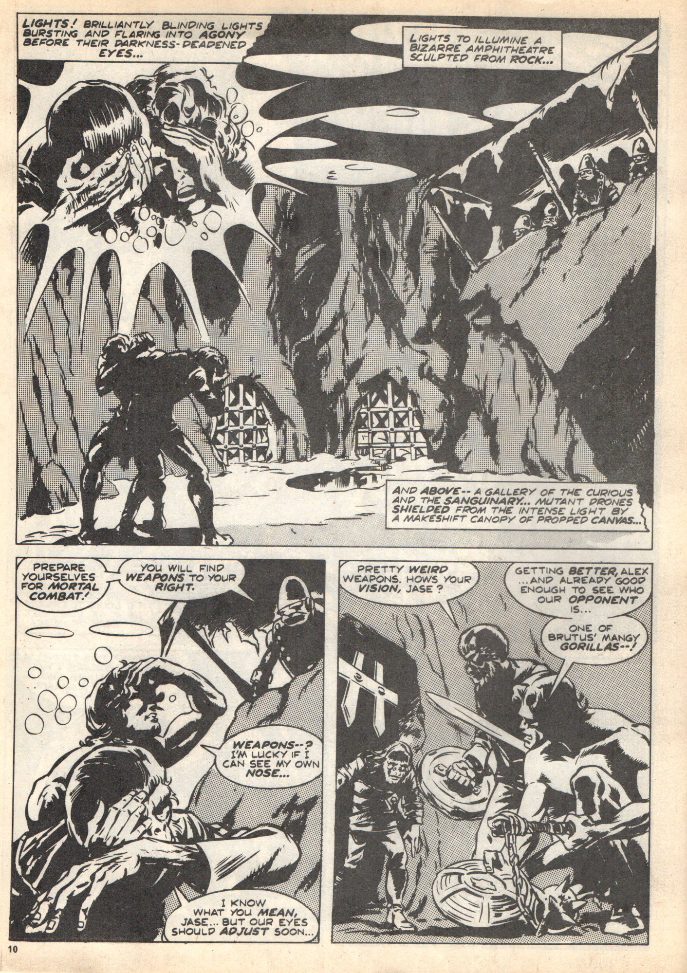 Read online Planet of the Apes (1974) comic -  Issue #17 - 10