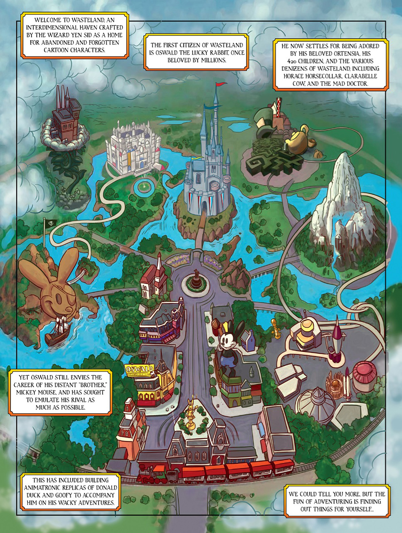 Read online Epic Mickey: Tales of the Wasteland comic -  Issue # Issue Clocktower Cleaners - 2