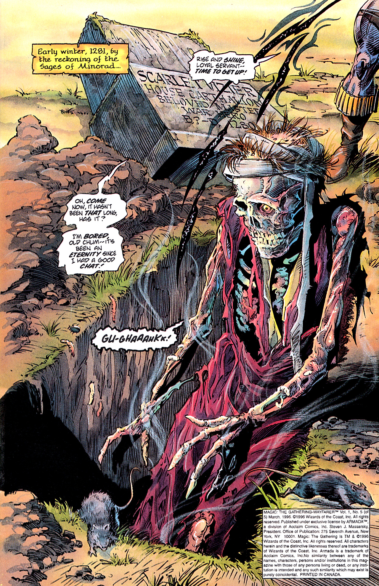 Read online Magic: The Gathering Wayfarer comic -  Issue #5 - 2