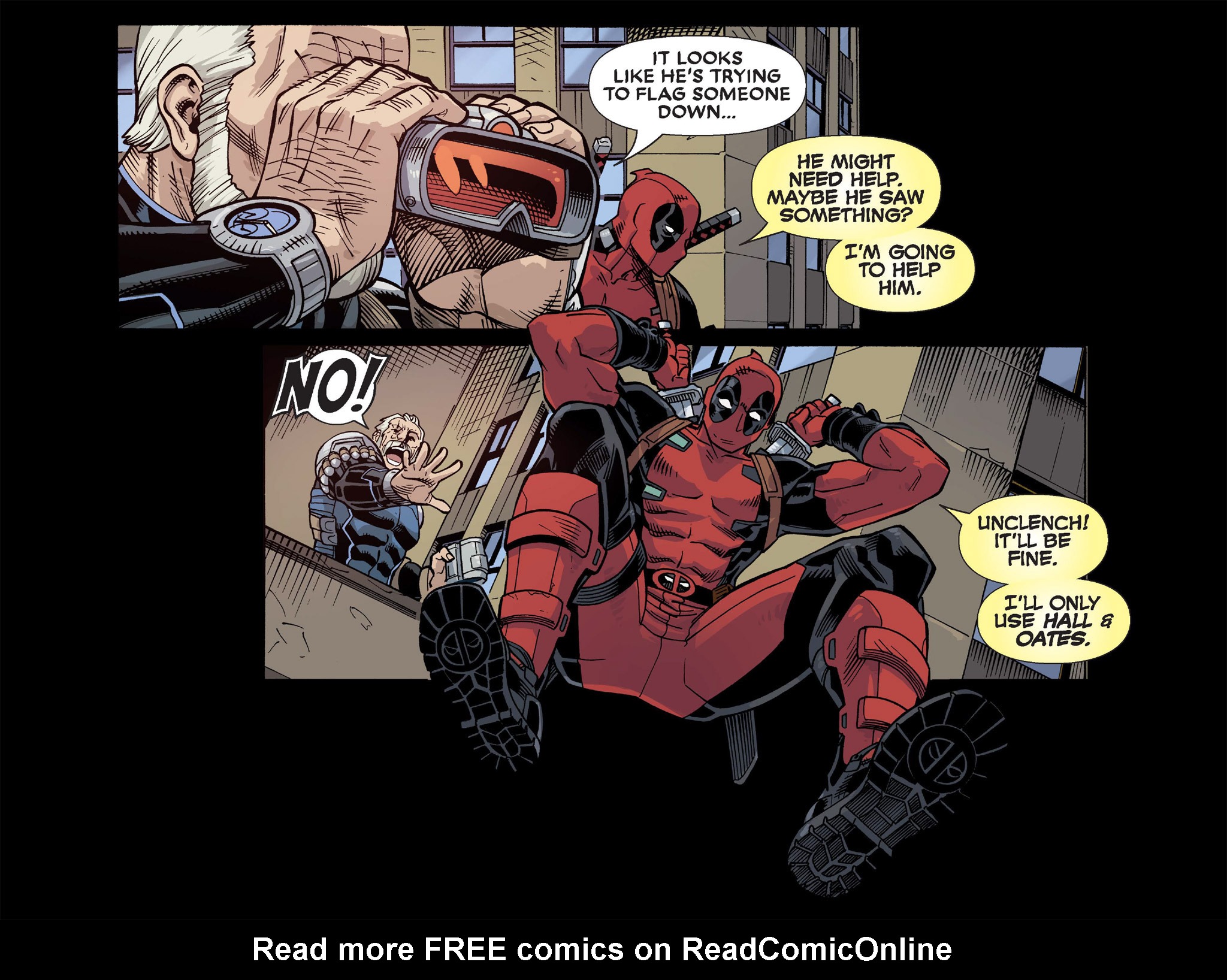 Read online Deadpool & Cable: Split Second Infinite Comic comic -  Issue #2 - 38