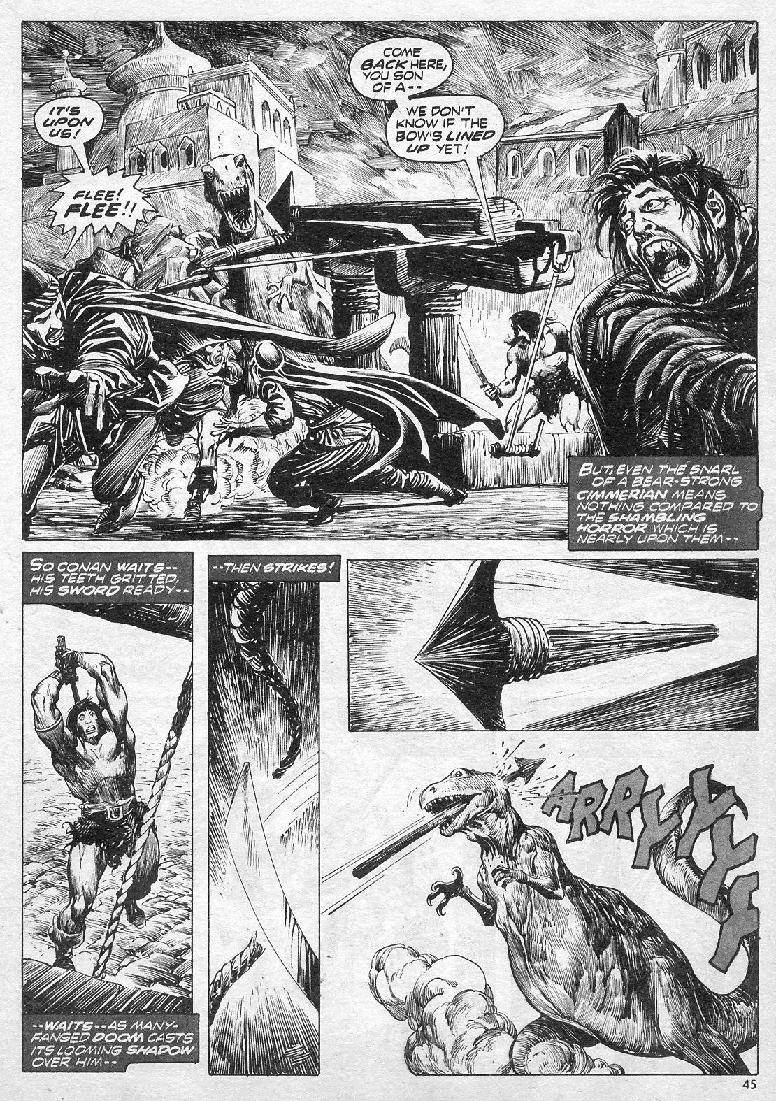 Read online The Savage Sword Of Conan comic -  Issue #7 - 45