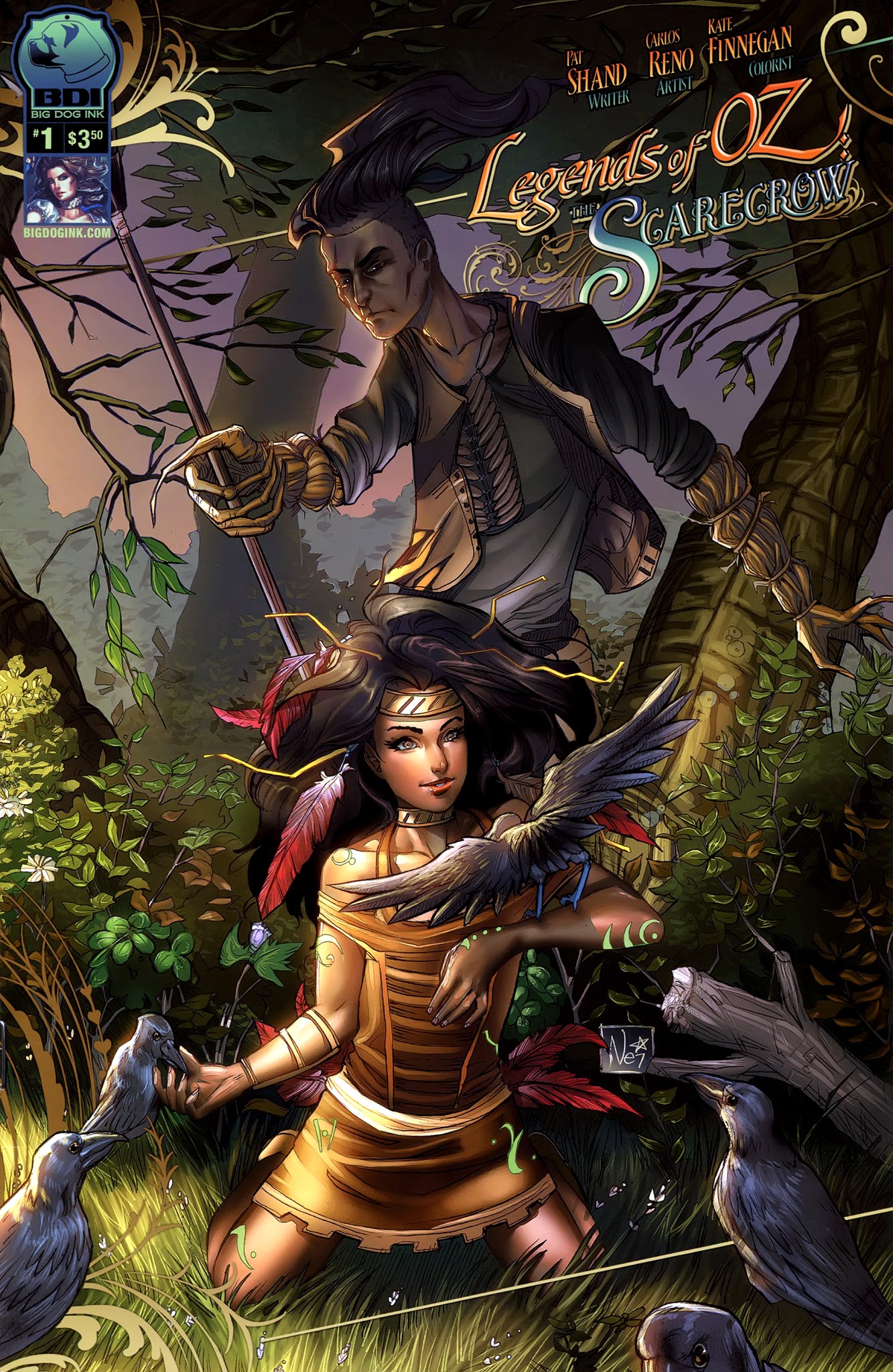 Read online Legends of Oz: The Scarecrow comic -  Issue #1 - 2