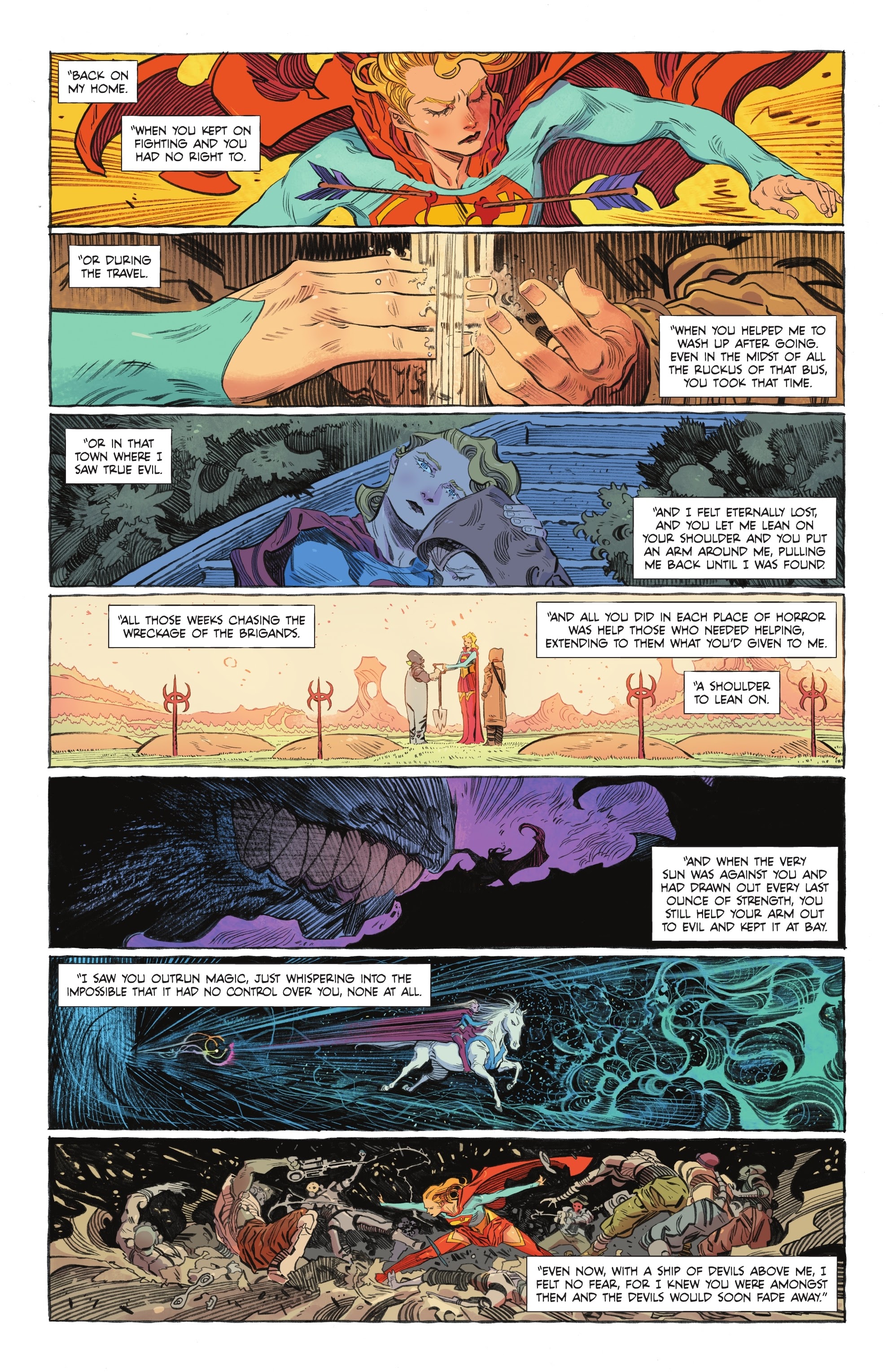 Read online Supergirl: Woman of Tomorrow comic -  Issue #8 - 19