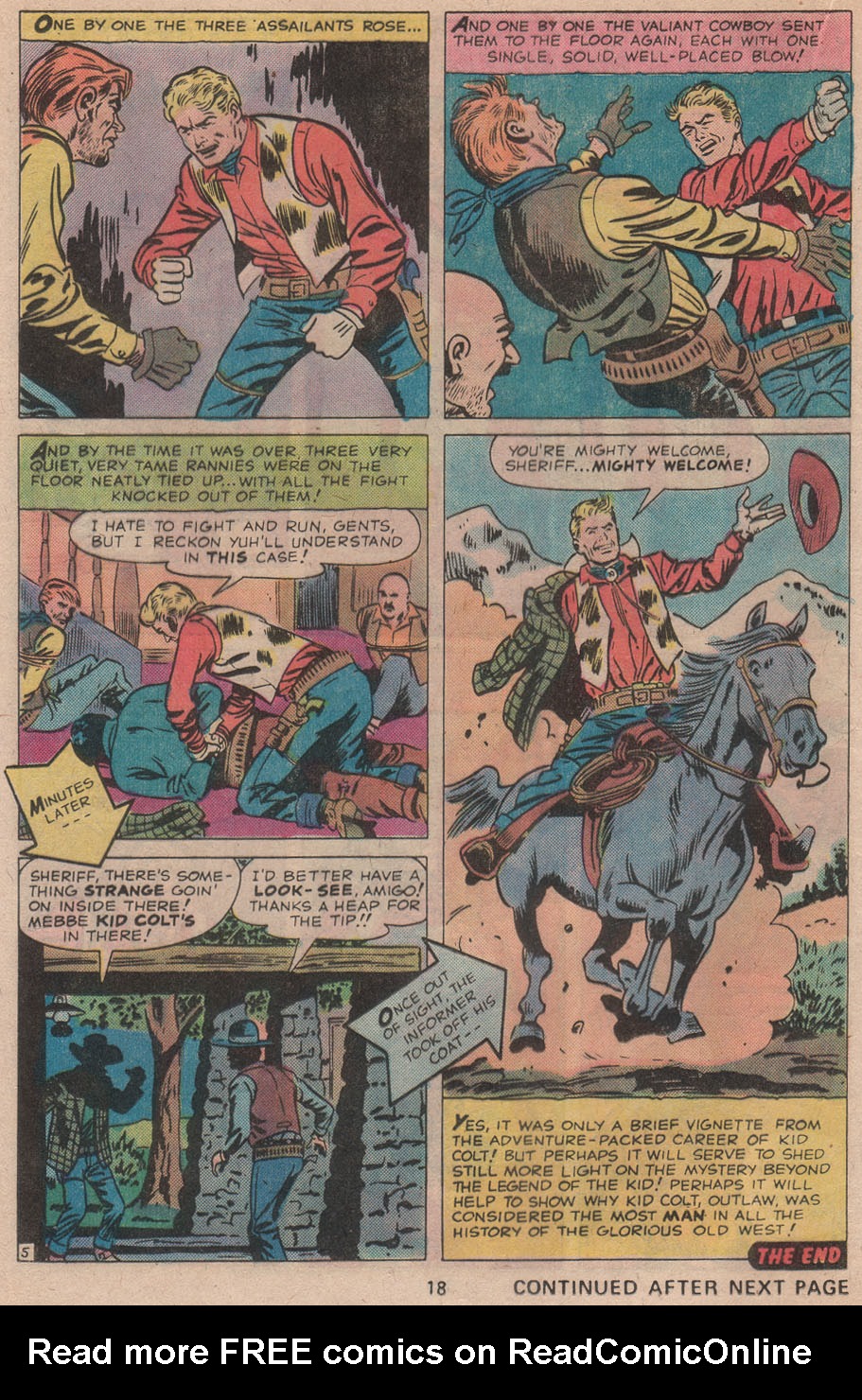 Read online Kid Colt Outlaw comic -  Issue #211 - 20