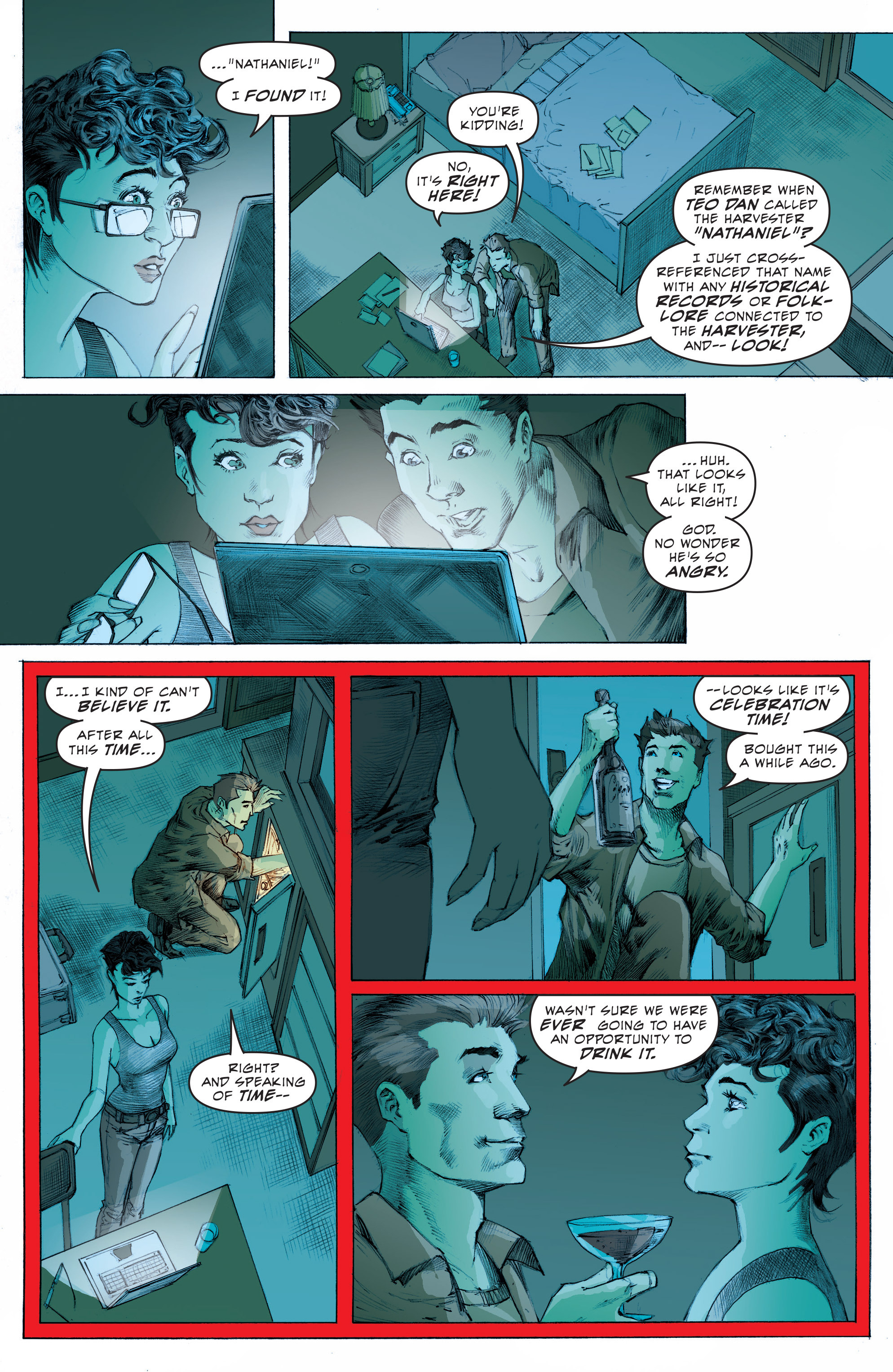 Read online The Harvester comic -  Issue #7 - 5