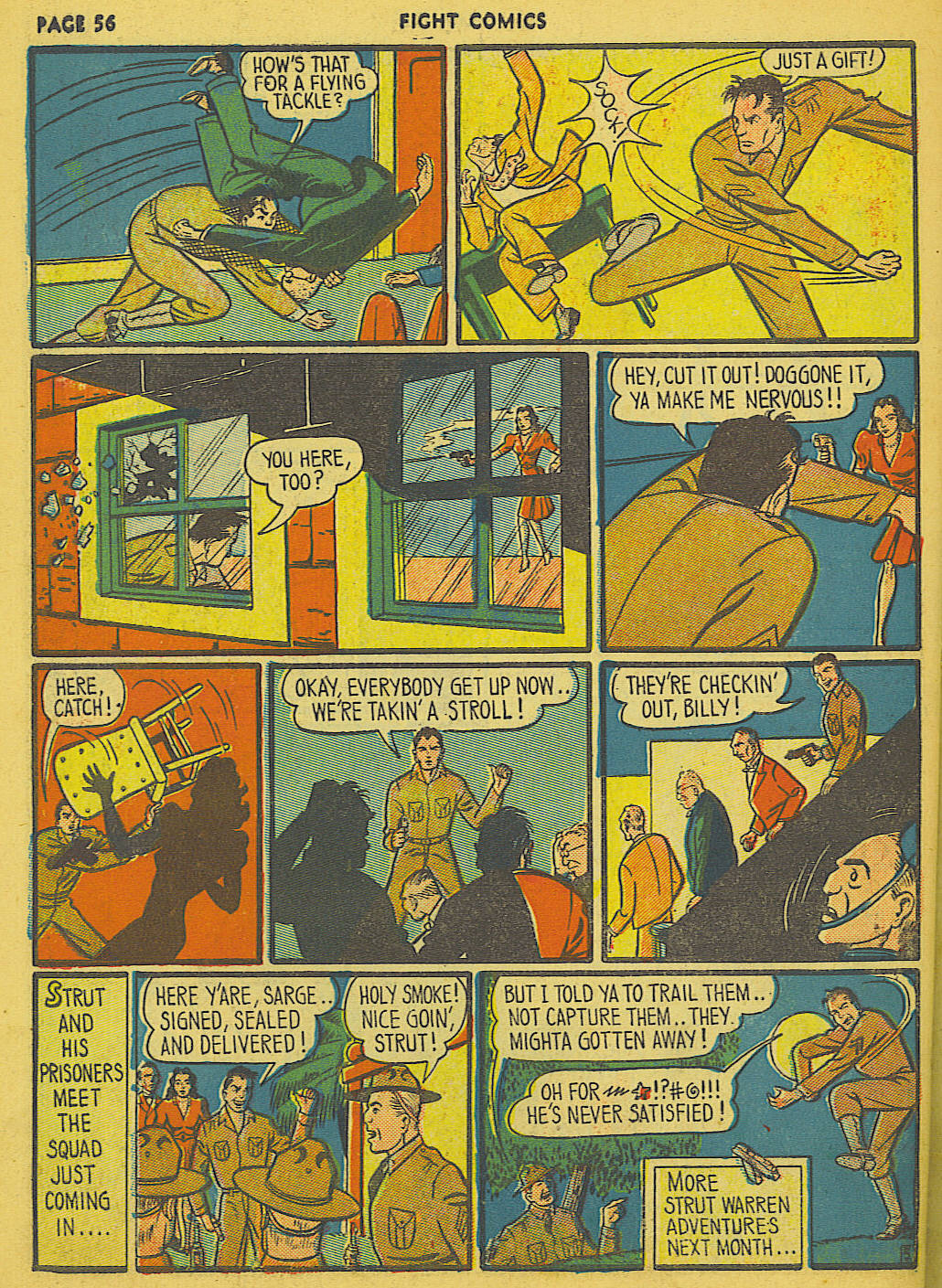 Read online Fight Comics comic -  Issue #6 - 58