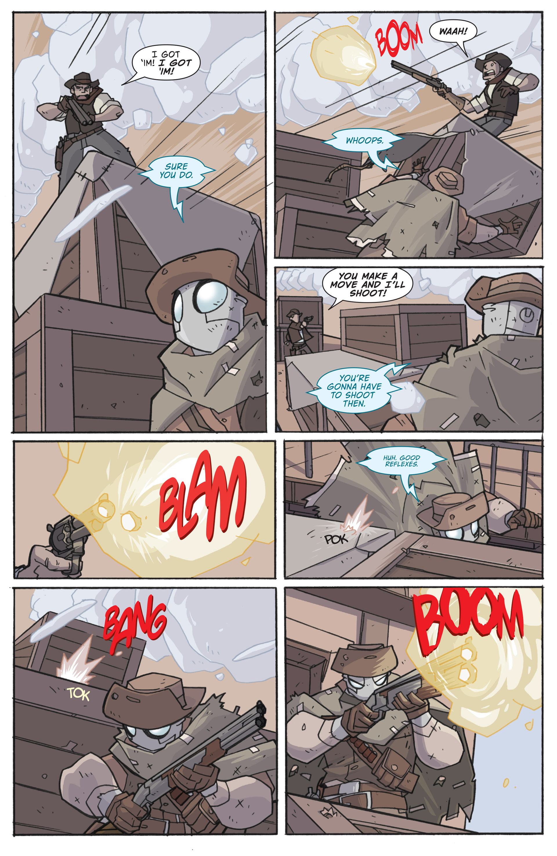 Read online Atomic Robo and the Knights of the Golden Circle comic -  Issue #3 - 9