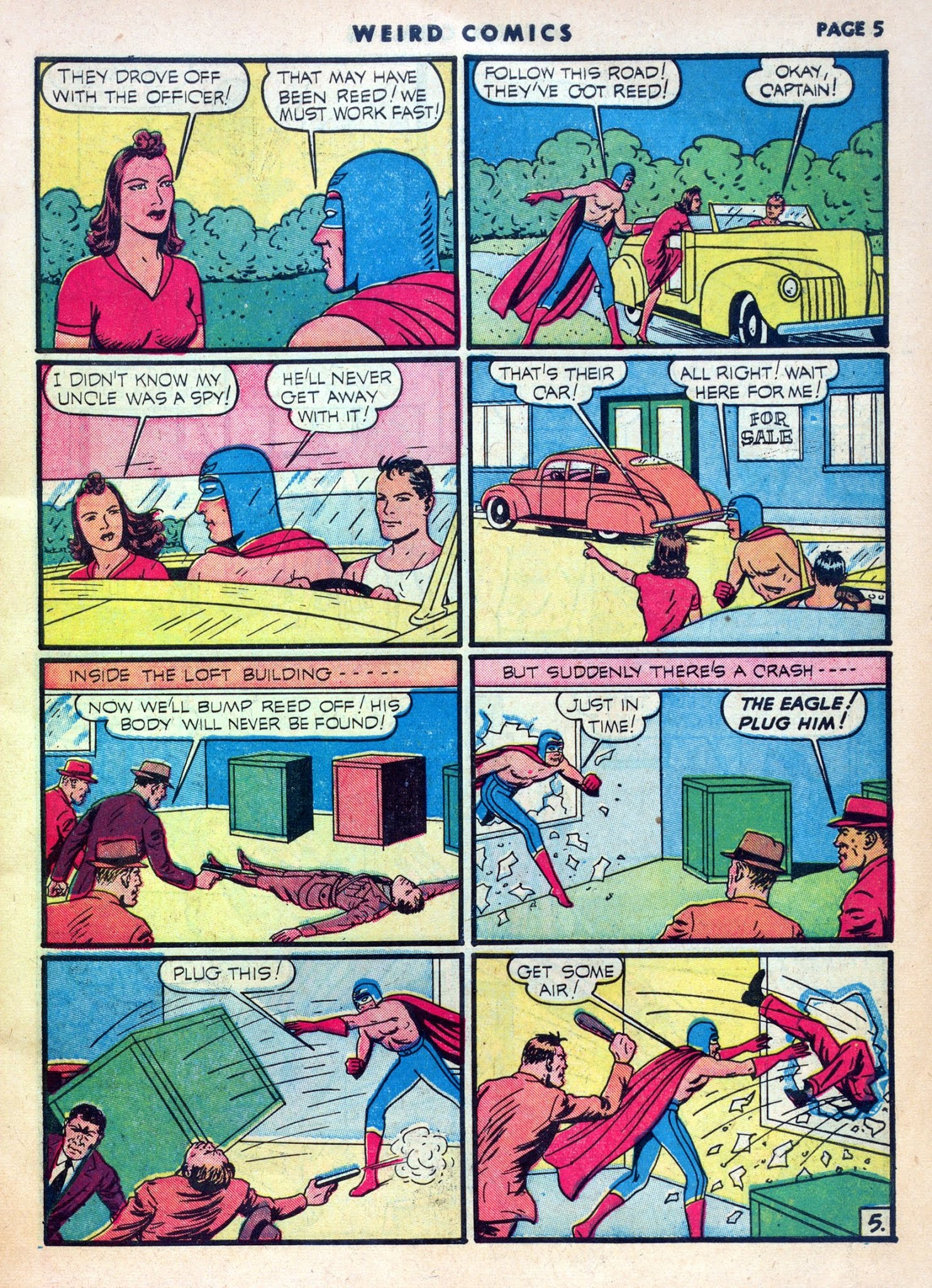 Read online Weird Comics comic -  Issue #16 - 7