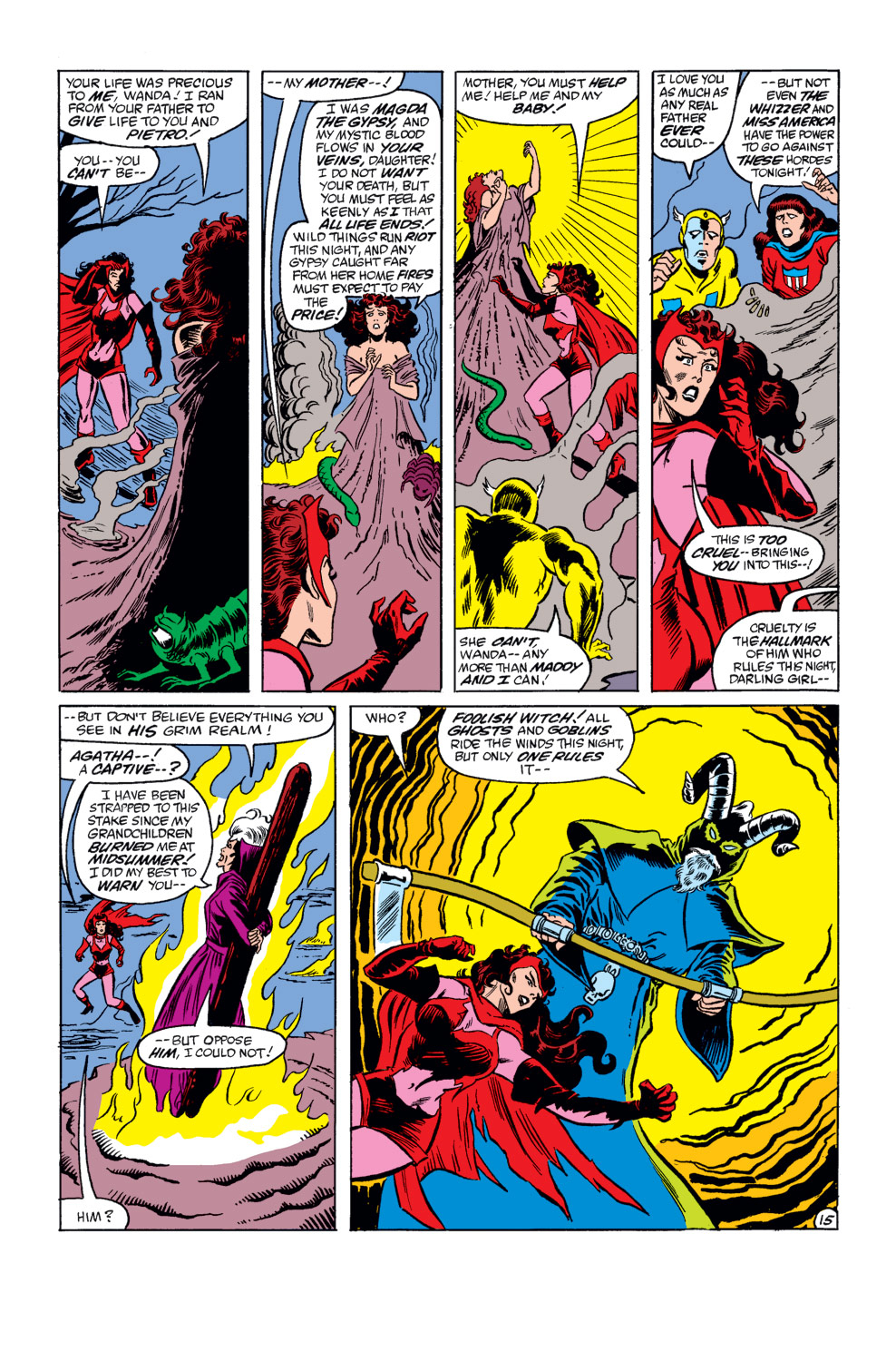 Read online The Vision and the Scarlet Witch (1985) comic -  Issue #5 - 16