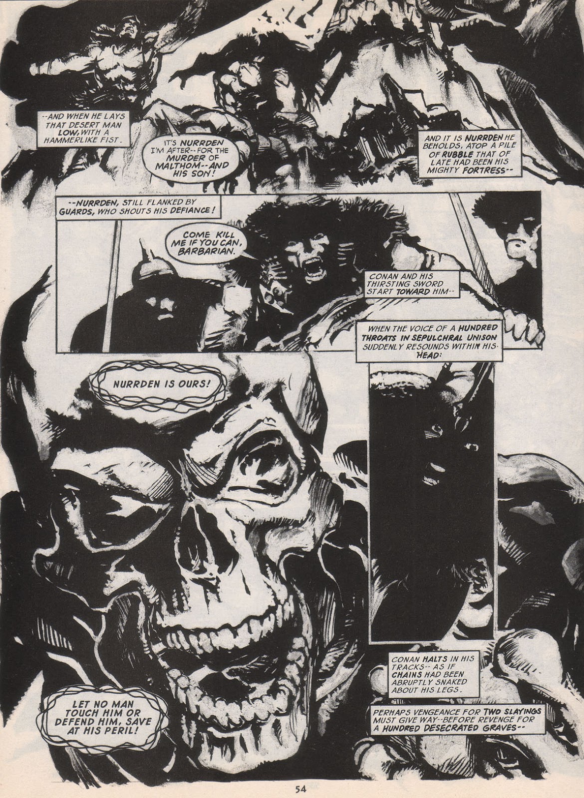 The Savage Sword Of Conan issue 222 - Page 54