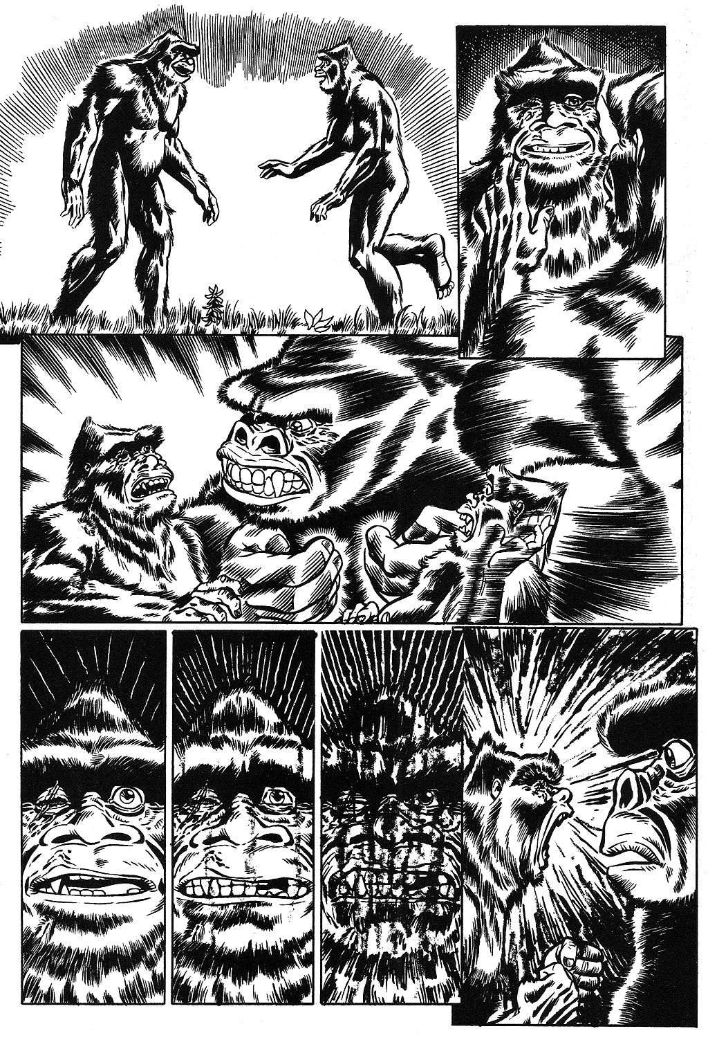 Read online Cavewoman: Missing Link comic -  Issue #4 - 13