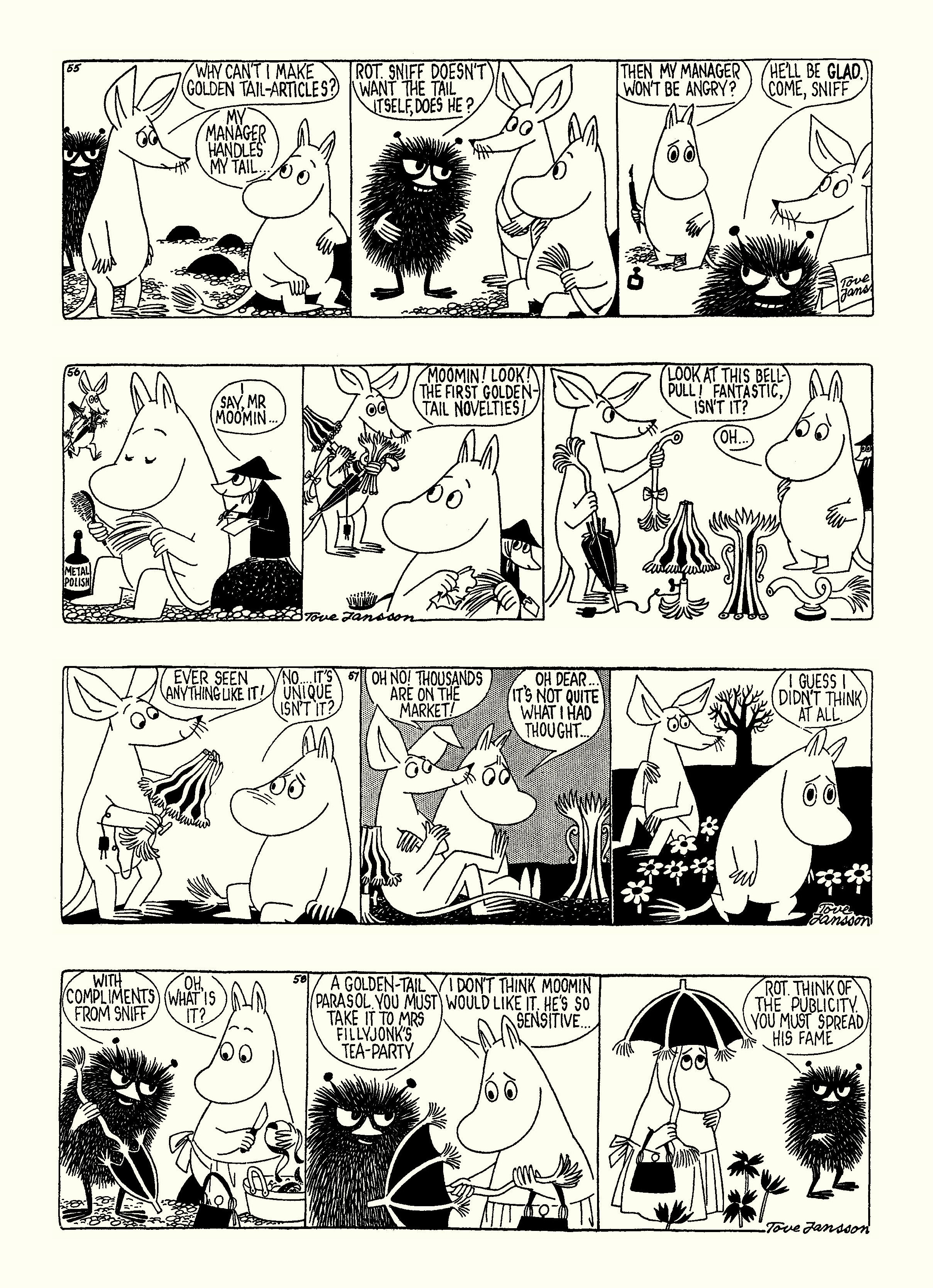 Read online Moomin: The Complete Tove Jansson Comic Strip comic -  Issue # TPB 4 - 93