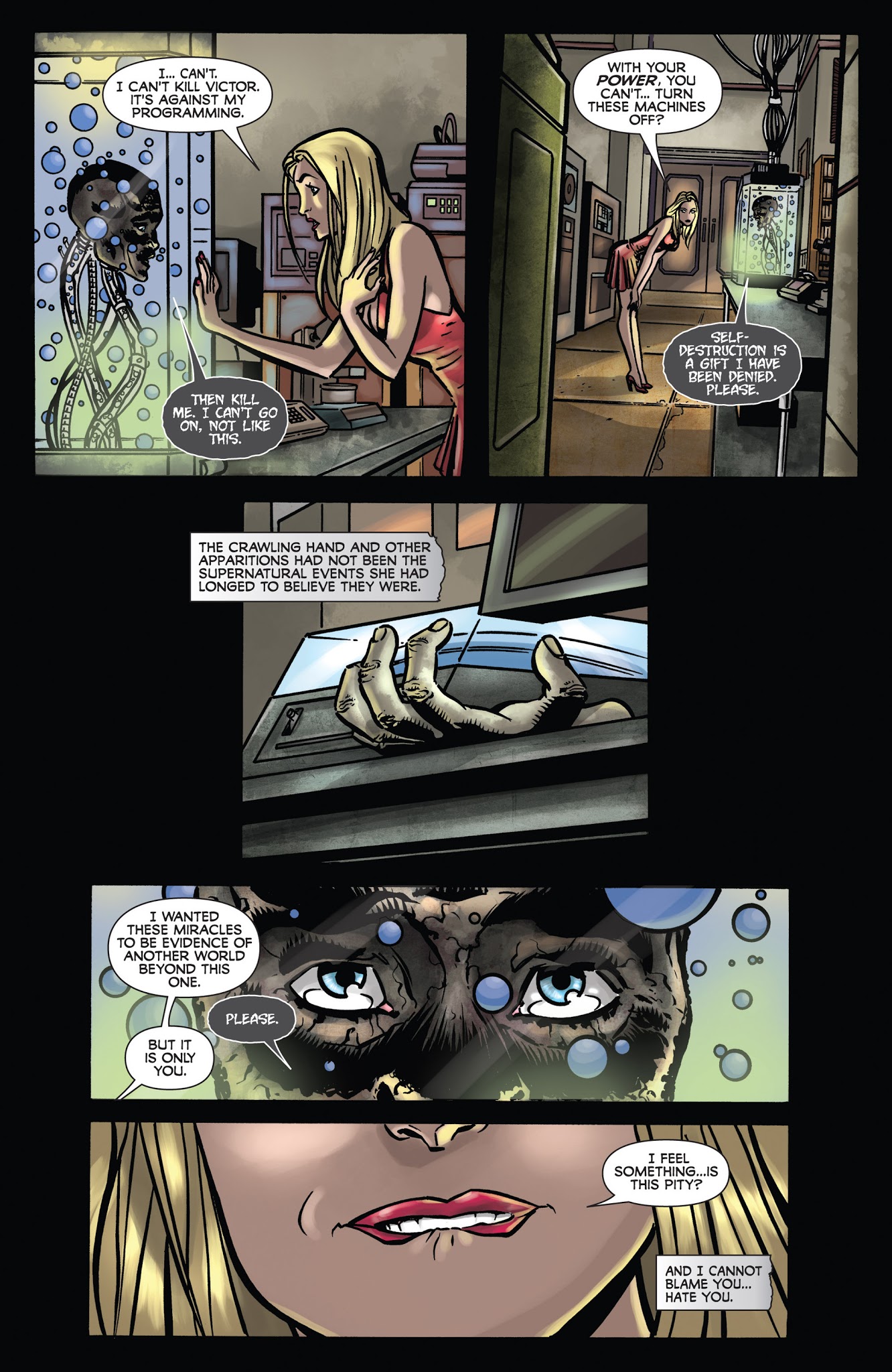 Read online Dean Koontz's Frankenstein: Prodigal Son (2010) comic -  Issue #2 - 12