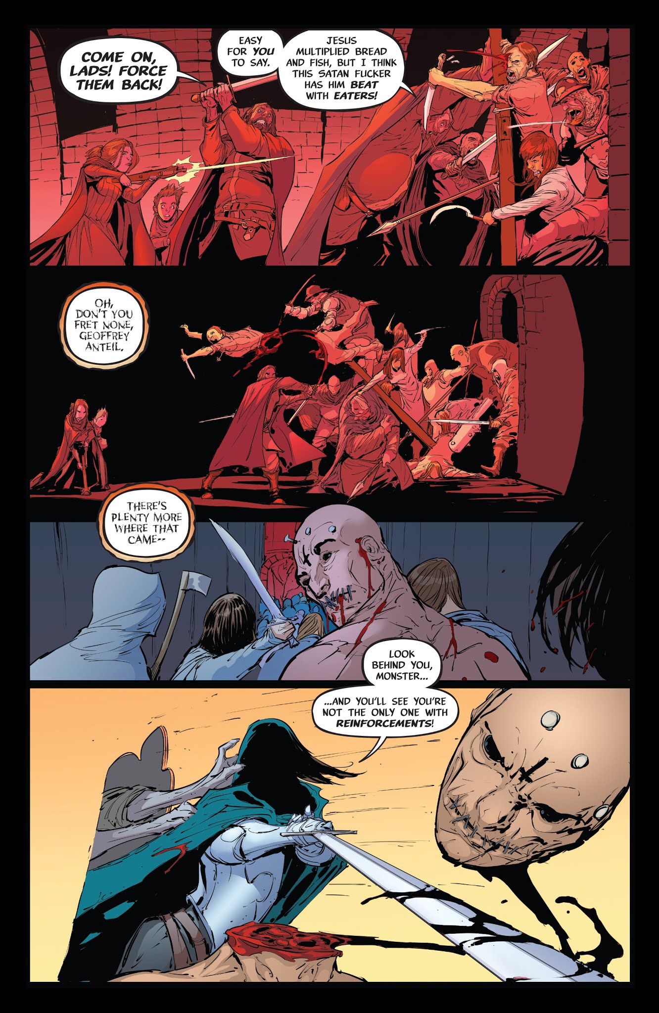 Read online Pestilence: A Story of Satan comic -  Issue #3 - 13