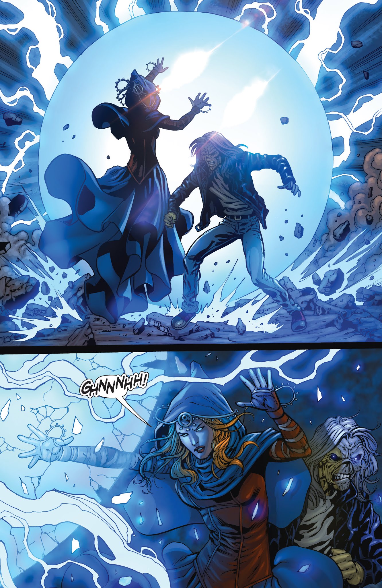 Read online Iron Maiden: Legacy of the Beast comic -  Issue #5 - 21