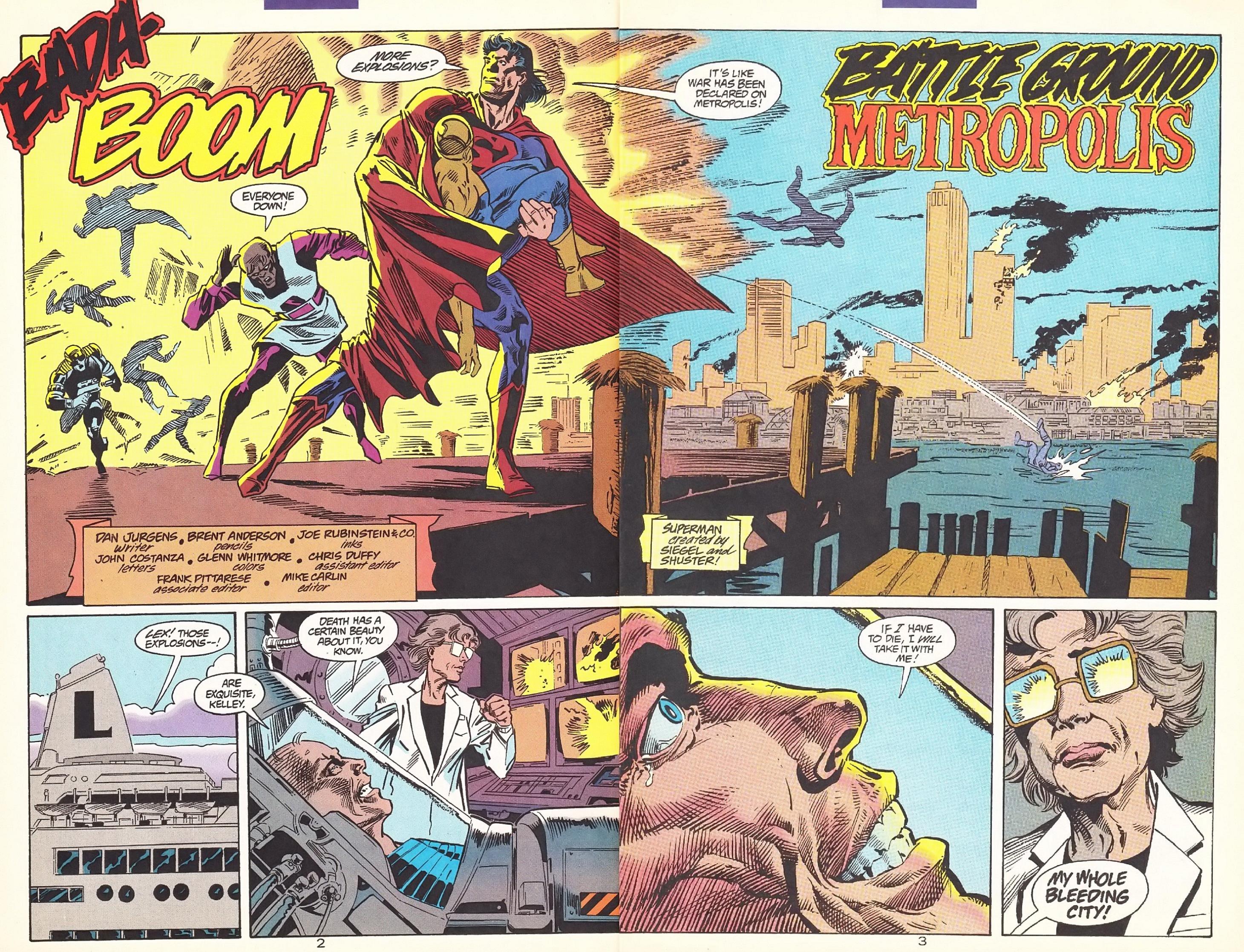 Read online Superman (1987) comic -  Issue #90 - 4