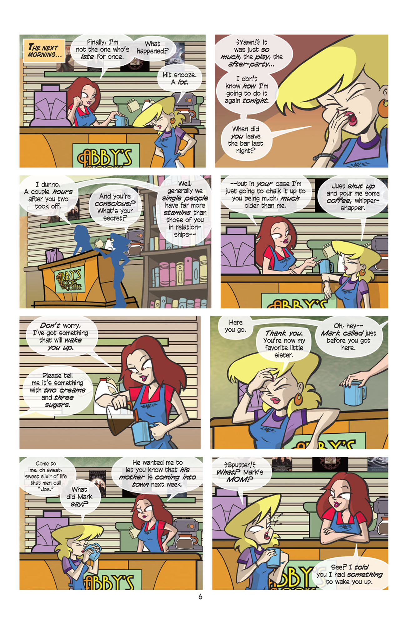 Read online Love and Capes comic -  Issue #5 - 7