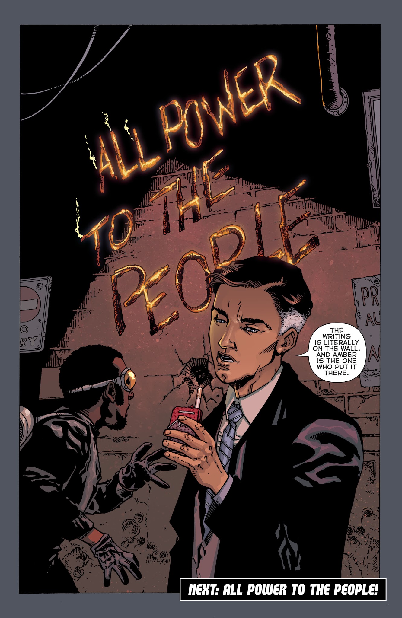 Read online The American Way: Those Above and Those Below comic -  Issue #3 - 23