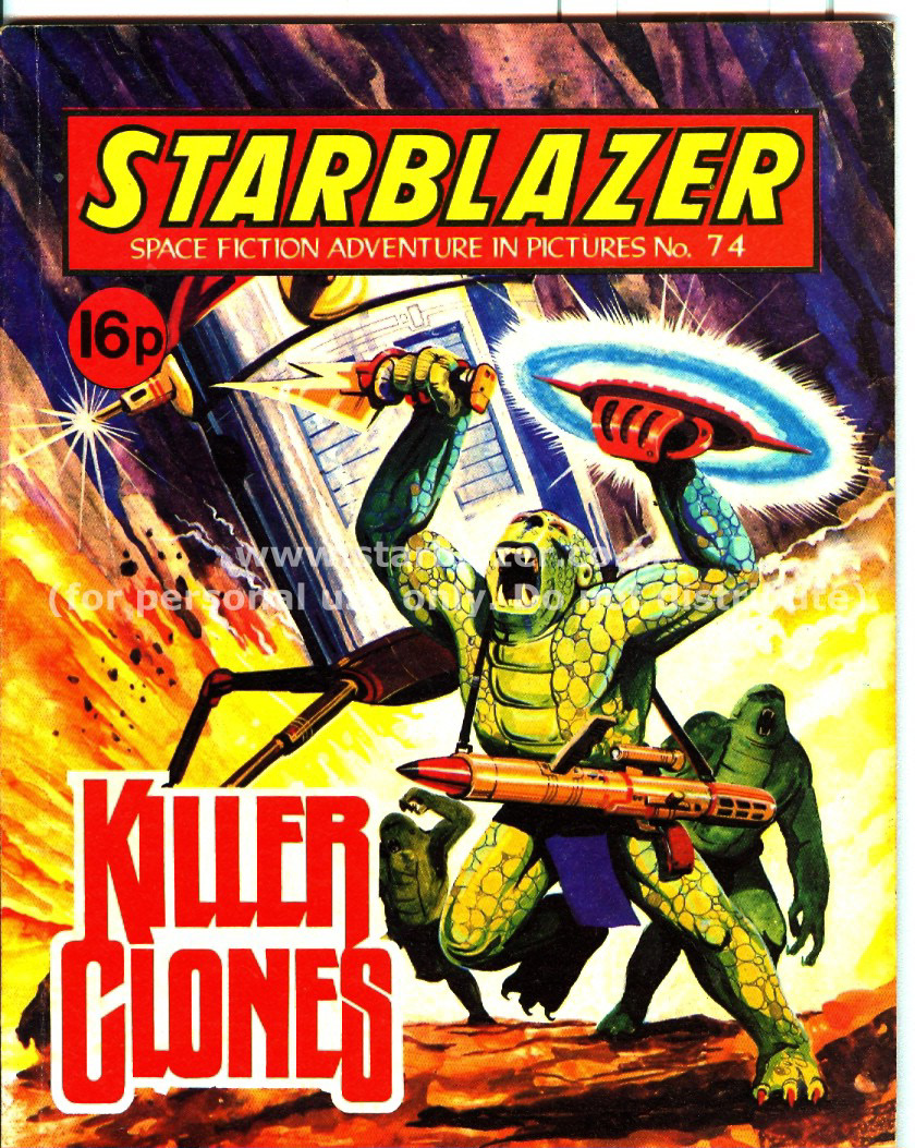 Read online Starblazer comic -  Issue #74 - 1