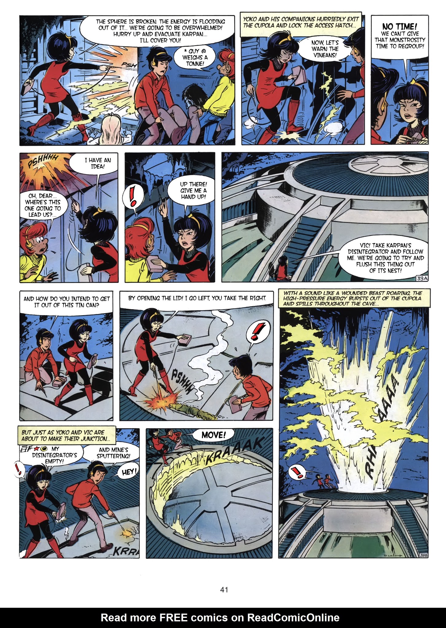 Read online Yoko Tsuno comic -  Issue #7 - 43