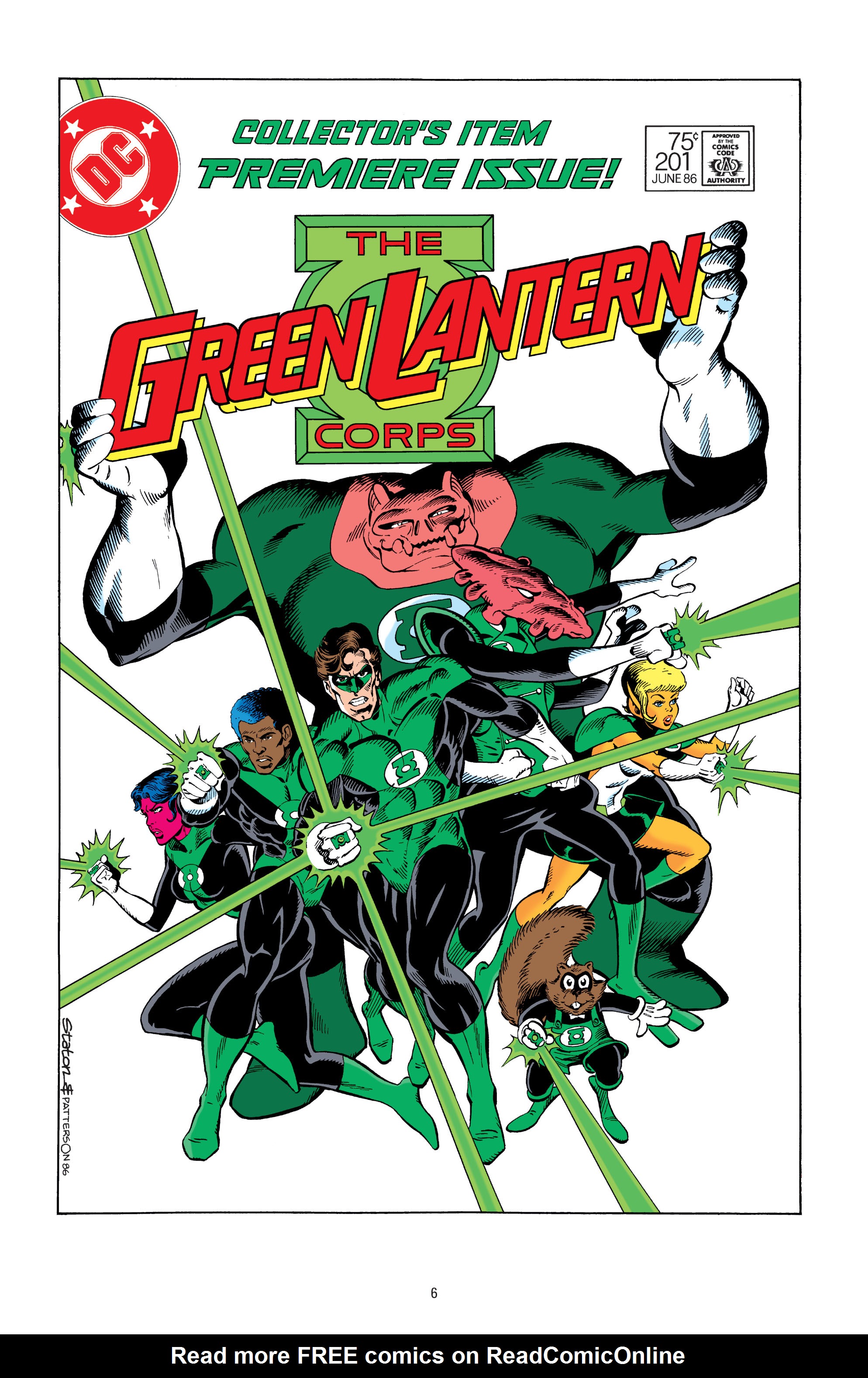 Read online Tales of the Green Lantern Corps comic -  Issue # _TPB 3 - 7