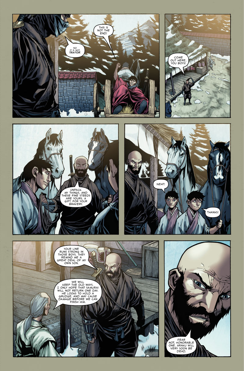 Read online Samurai's Blood comic -  Issue #5 - 16