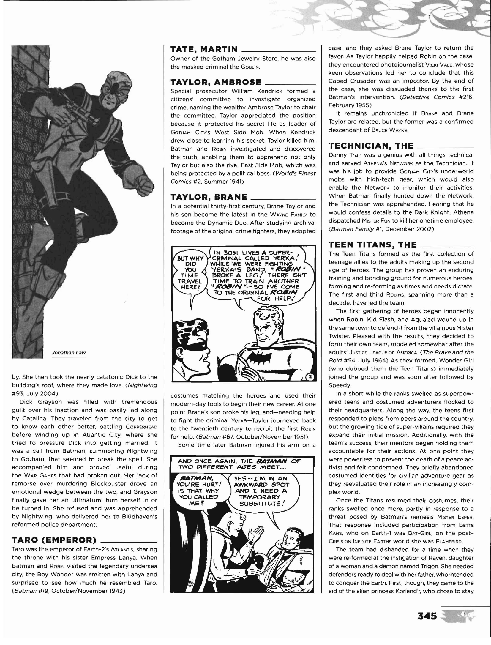 Read online The Essential Batman Encyclopedia comic -  Issue # TPB (Part 4) - 57