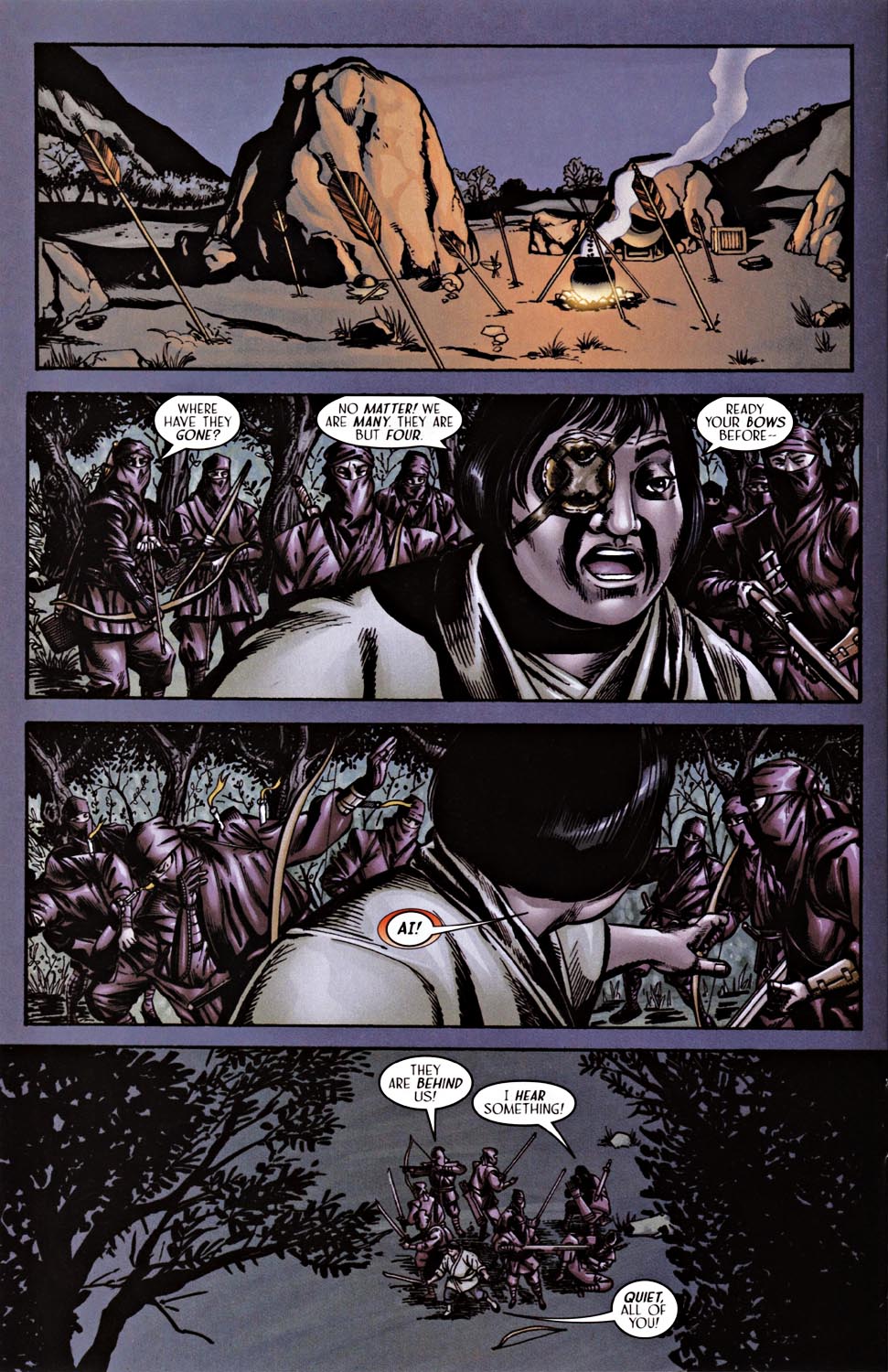 Read online Silken Ghost comic -  Issue #2 - 12